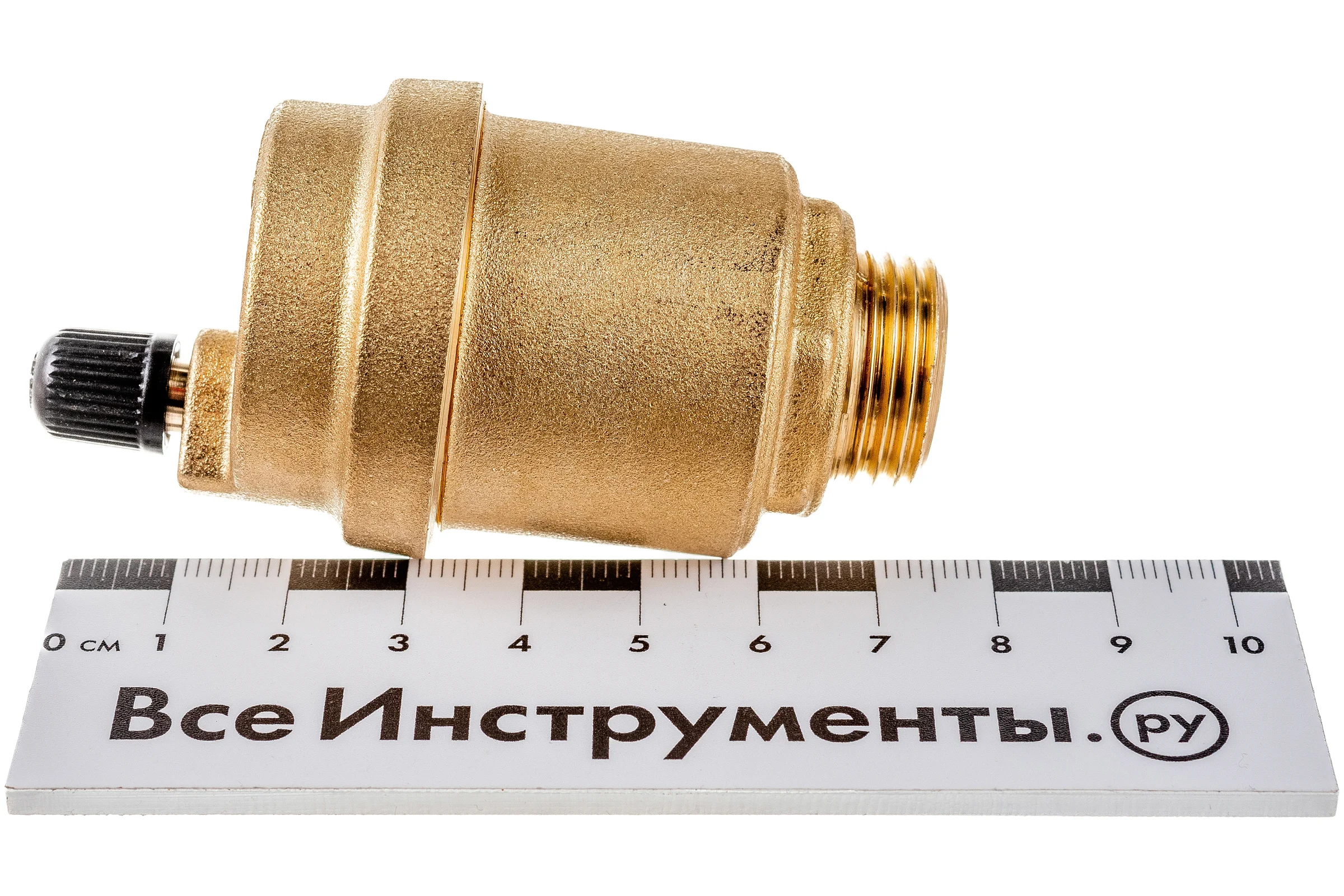 Автоматический воздухоотводчик с нижним подключением и верхним выпуском HP 1/2 латунь Uni-Fitt 230G2000