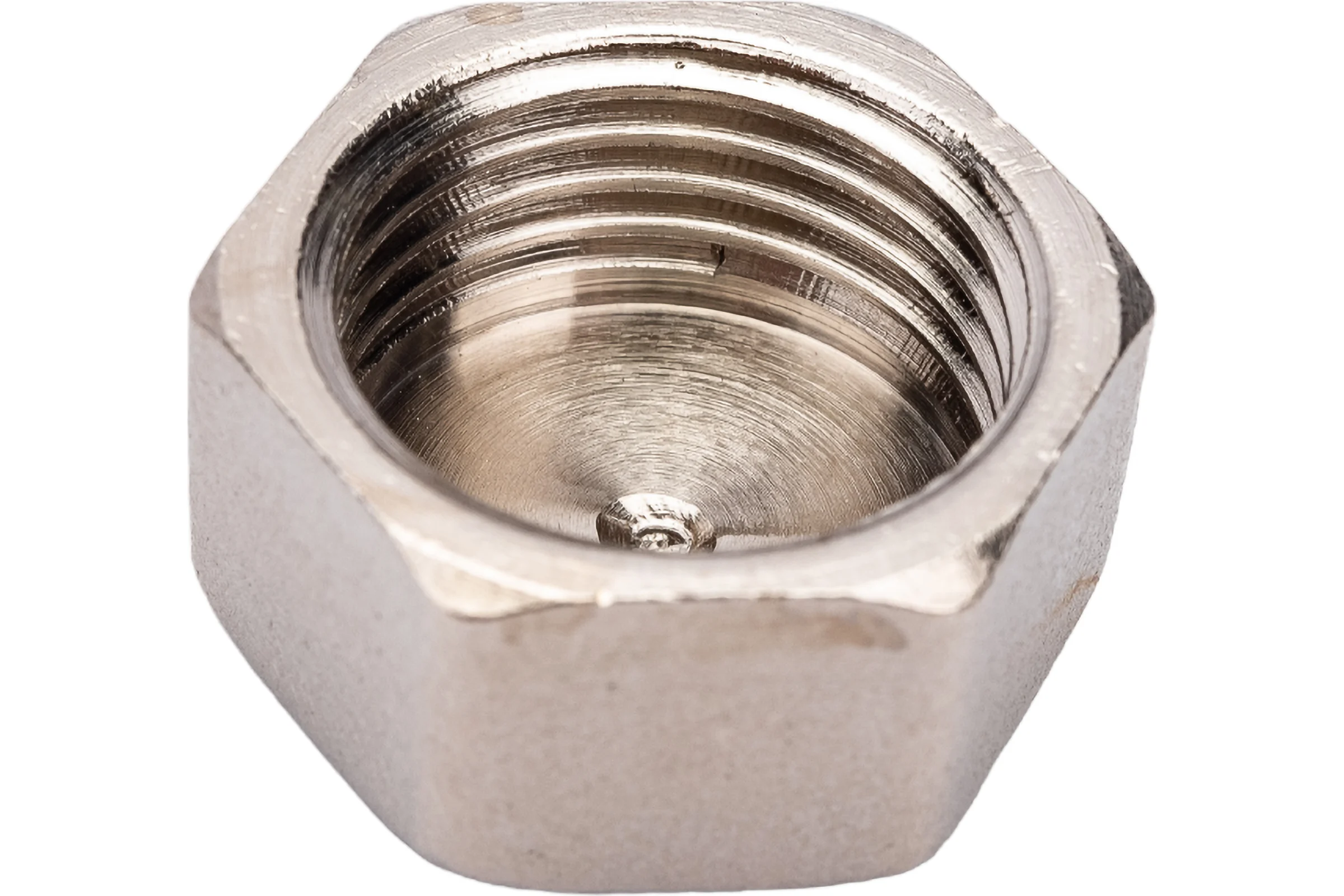 Заглушка В 1/2 никелированная Uni-Fitt 607N2000