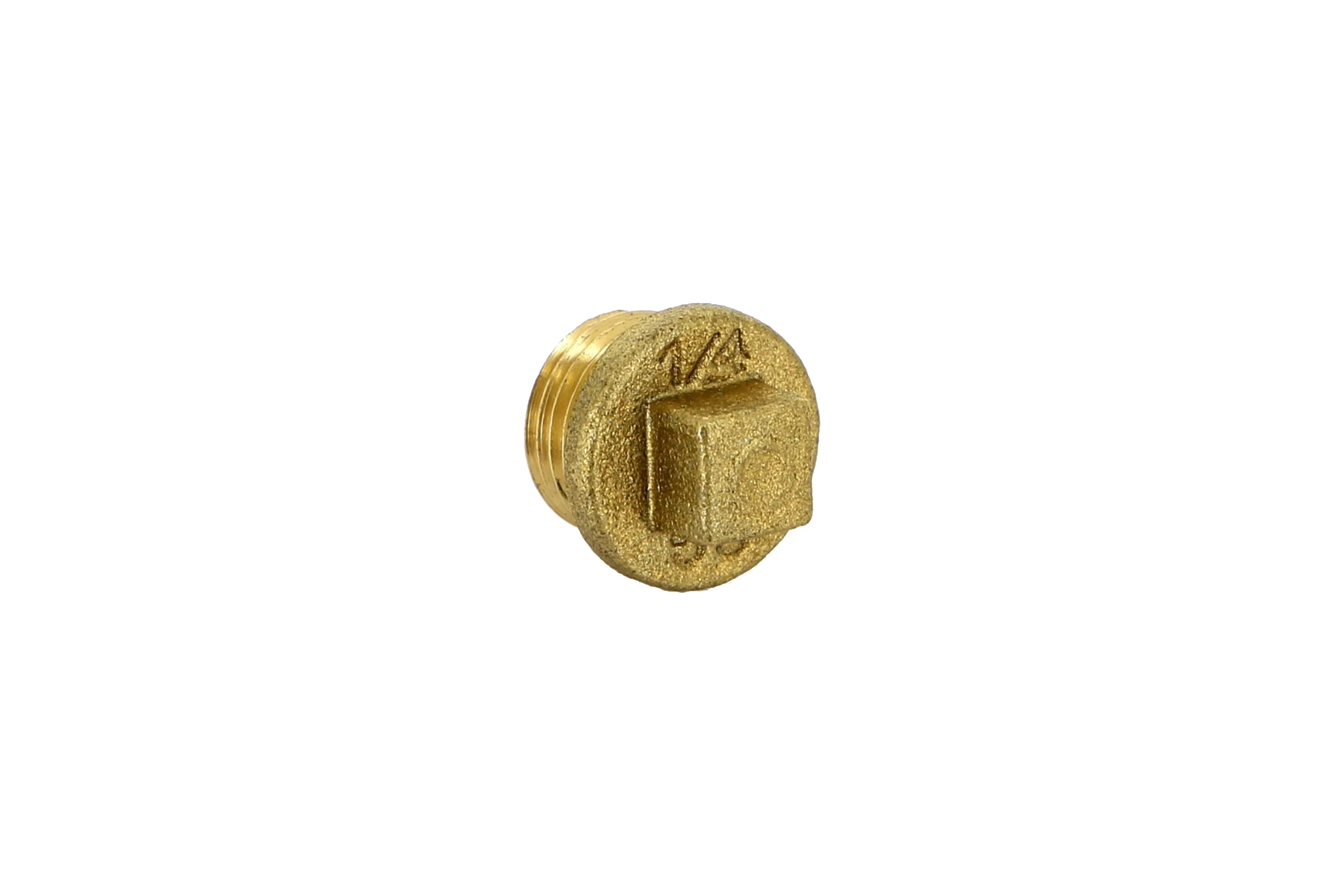 Заглушка с квадратом Н 1/4 латунная Uni-Fitt 608G0000