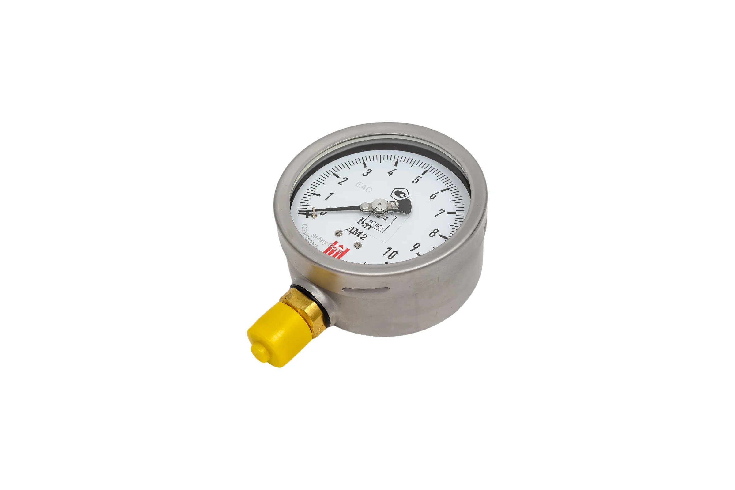 Манометр ДМ 2 100 Р (0-10) бар, кл.1.0, G1/2" BD 1152100009