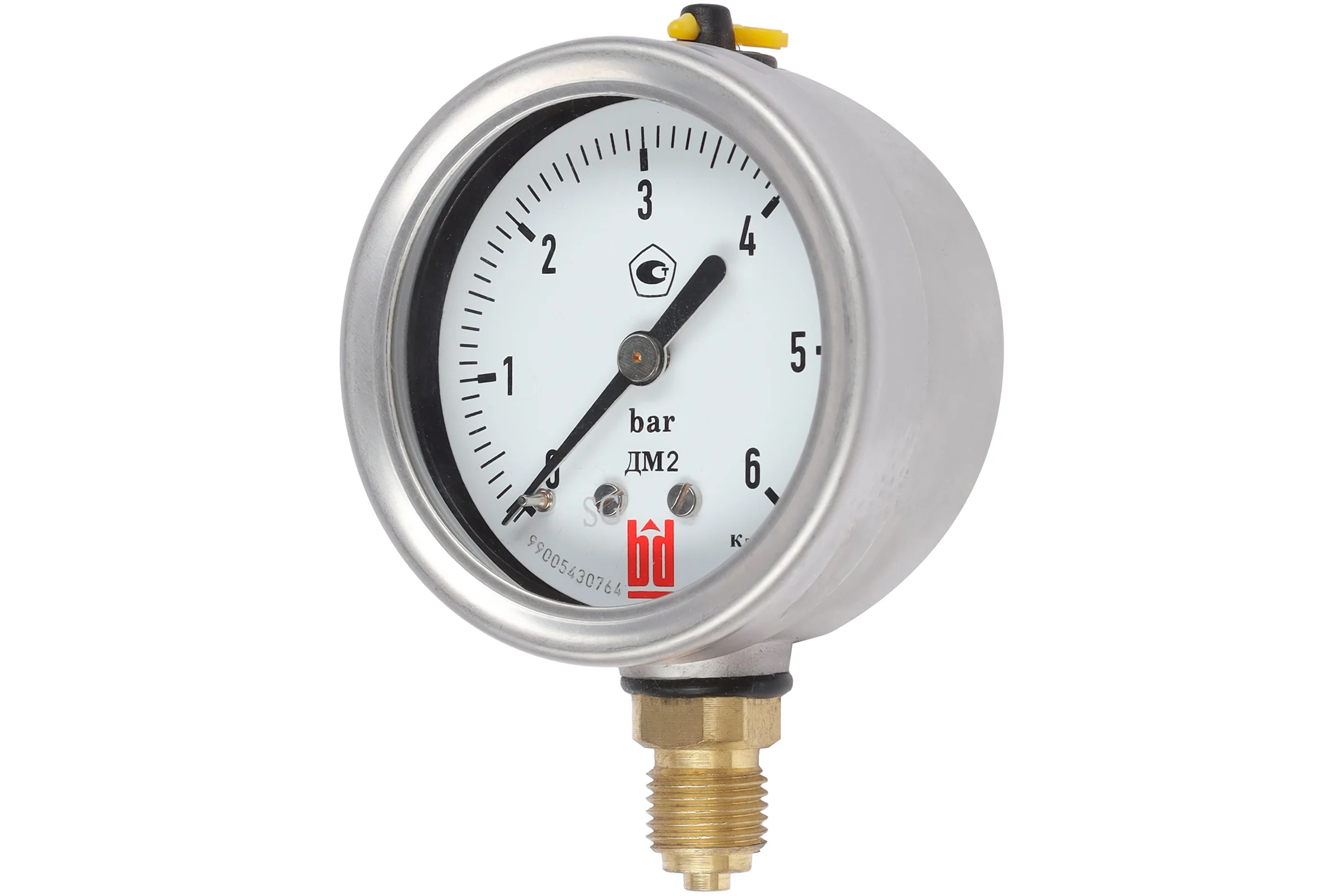Манометр ДМ 2 063 Р (0-6) бар, кл.1.5, G1/4" DIN CASE BD 1152100026