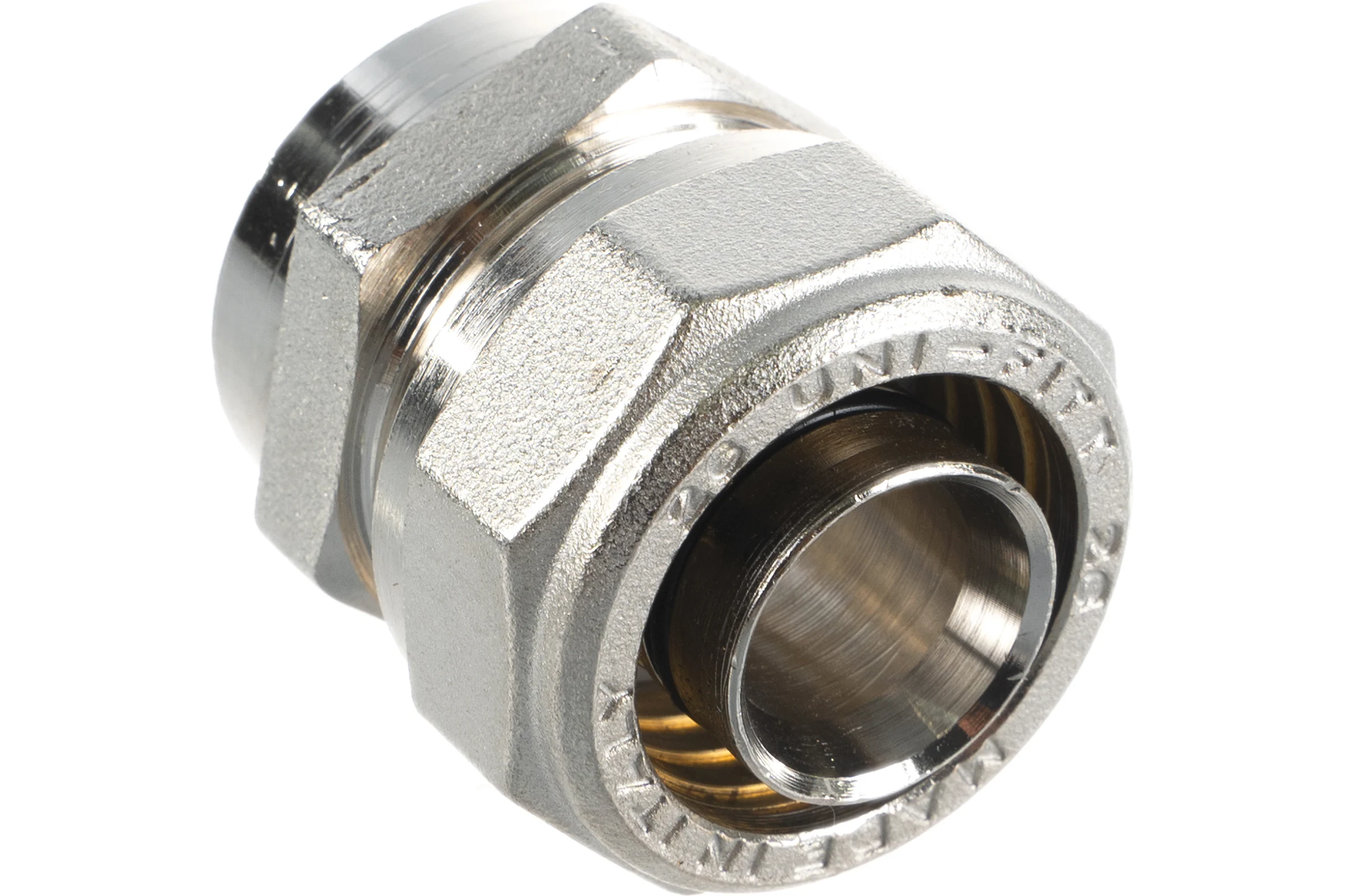 Обжимная муфта - В 26х3/4 никелированная Uni-Fitt 661N8300