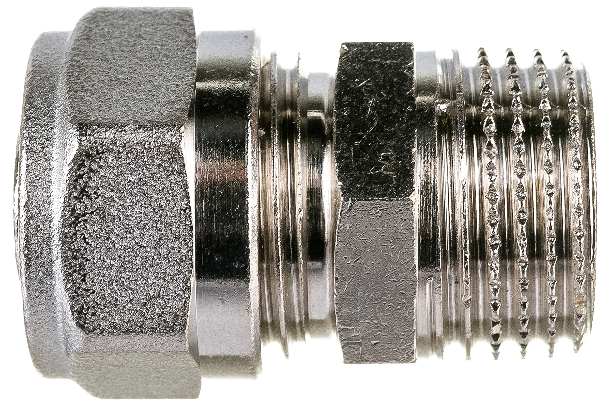 Обжимная муфта - Н 16х1/2 никелированная Uni-Fitt 662N6200