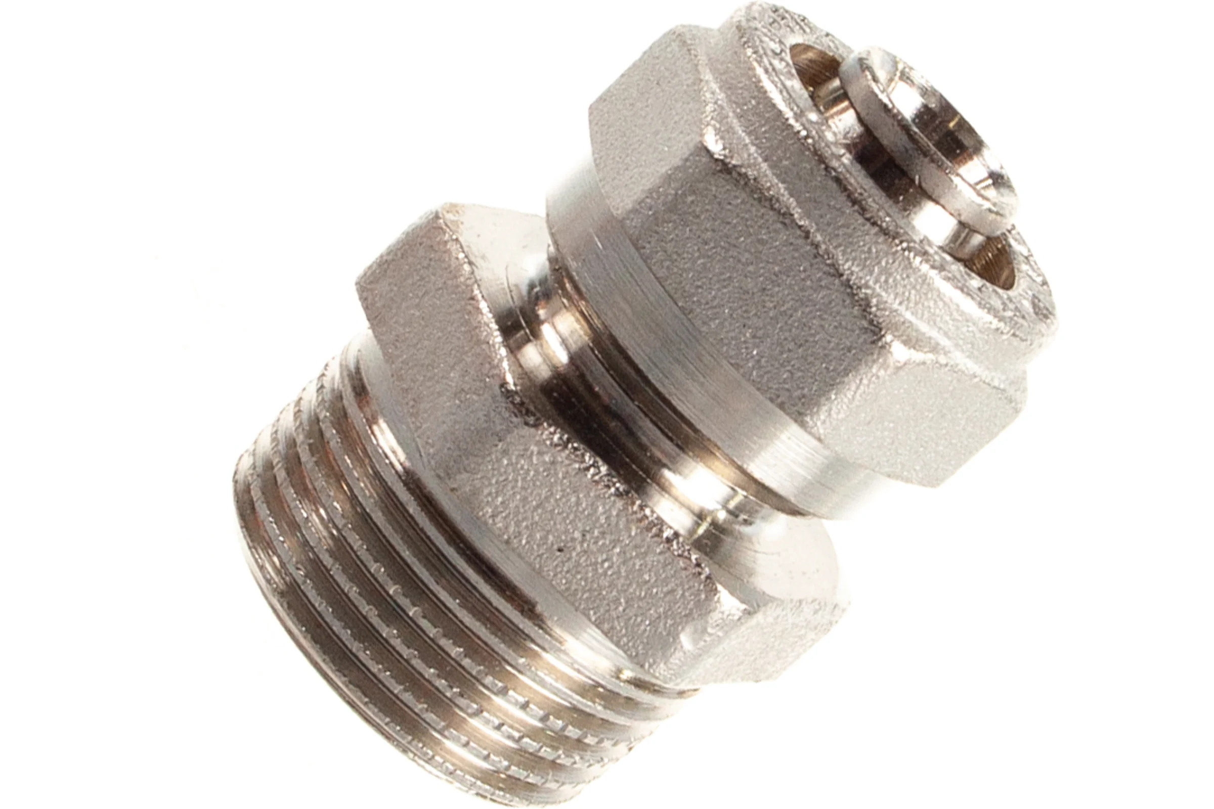 Обжимная муфта - Н 16х3/4 никелированная Uni-Fitt 662N6300