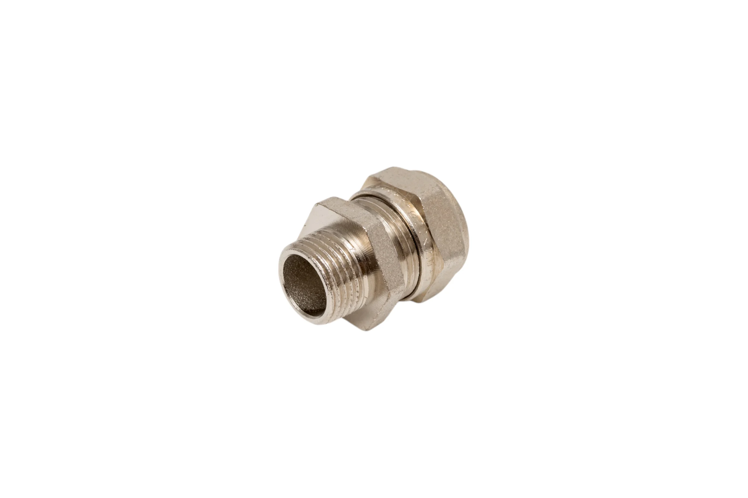 Обжимная муфта - Н 20х1/2 никелированная Uni-Fitt 662N7200