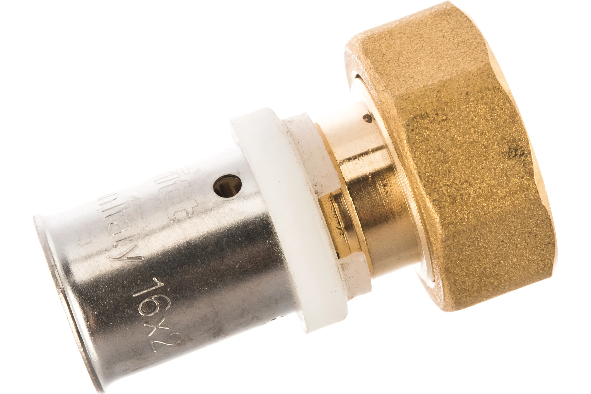 Пресс-муфта - В 16x3/4 с накидной гайкой Uni-Fitt 714G6300