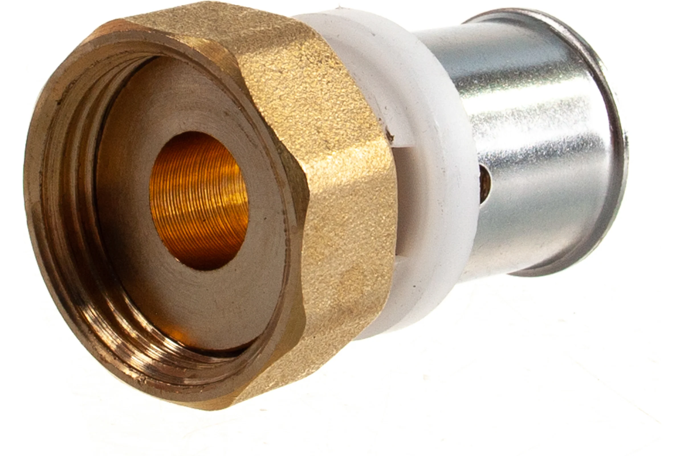 Пресс-муфта - В 20x3/4 с накидной гайкой Uni-Fitt 714G7300