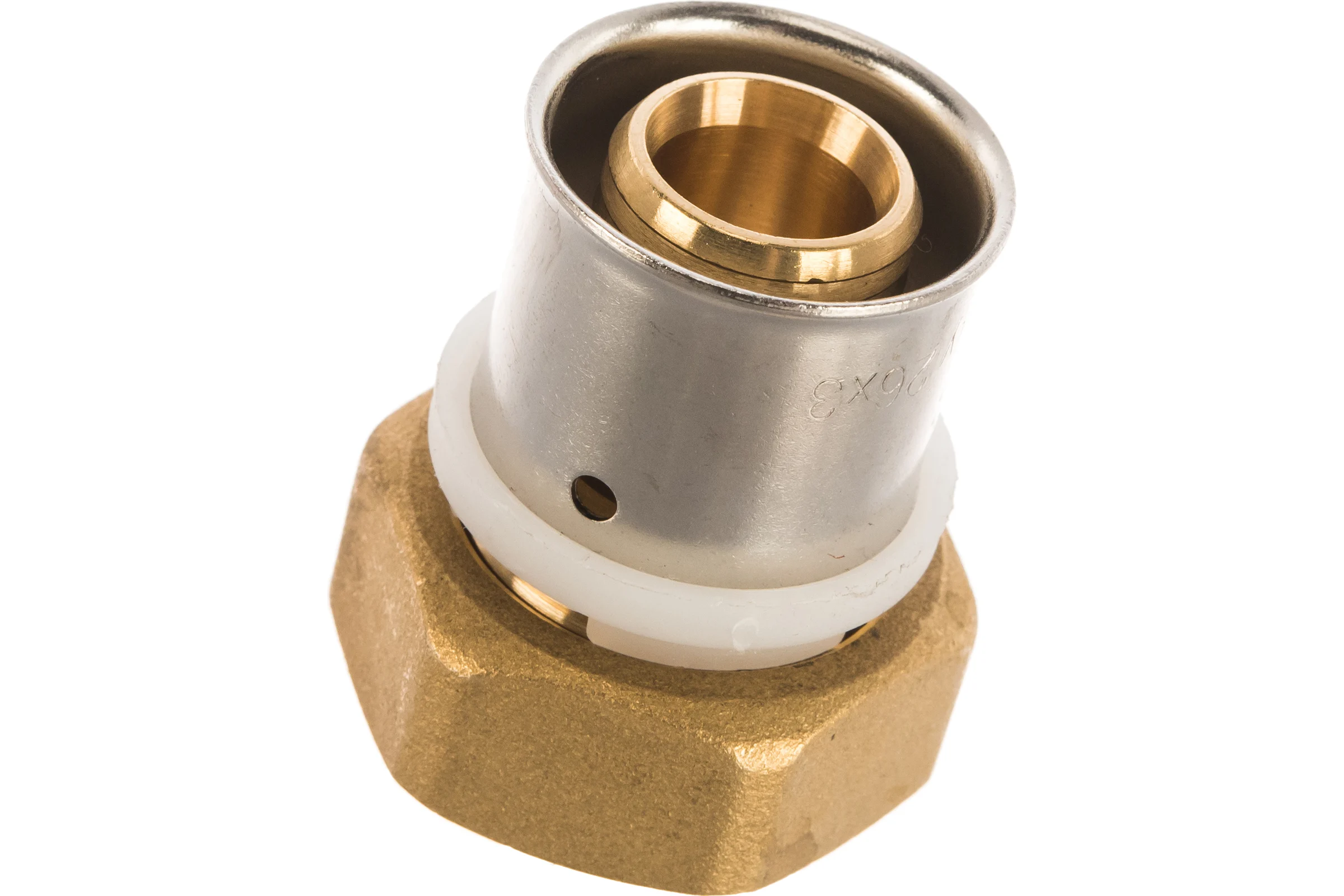 Пресс-муфта - В 26x1 с накидной гайкой Uni-Fitt 714G8400