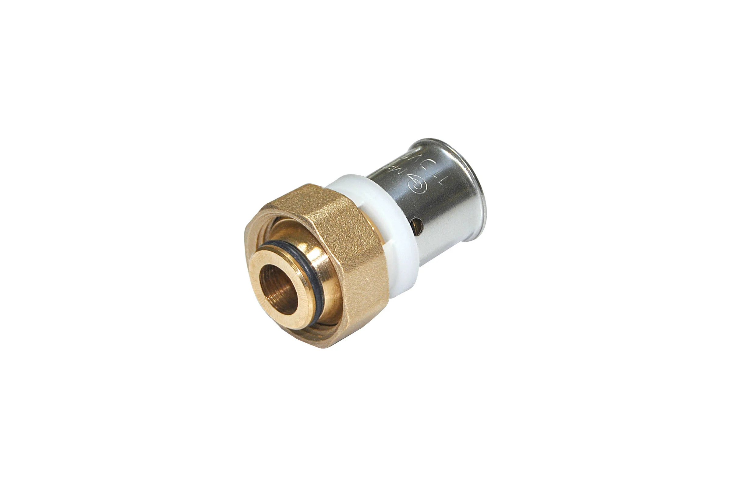 Пресс-муфта - В 20x3/4EK с накидной гайкой Uni-Fitt 713G7300