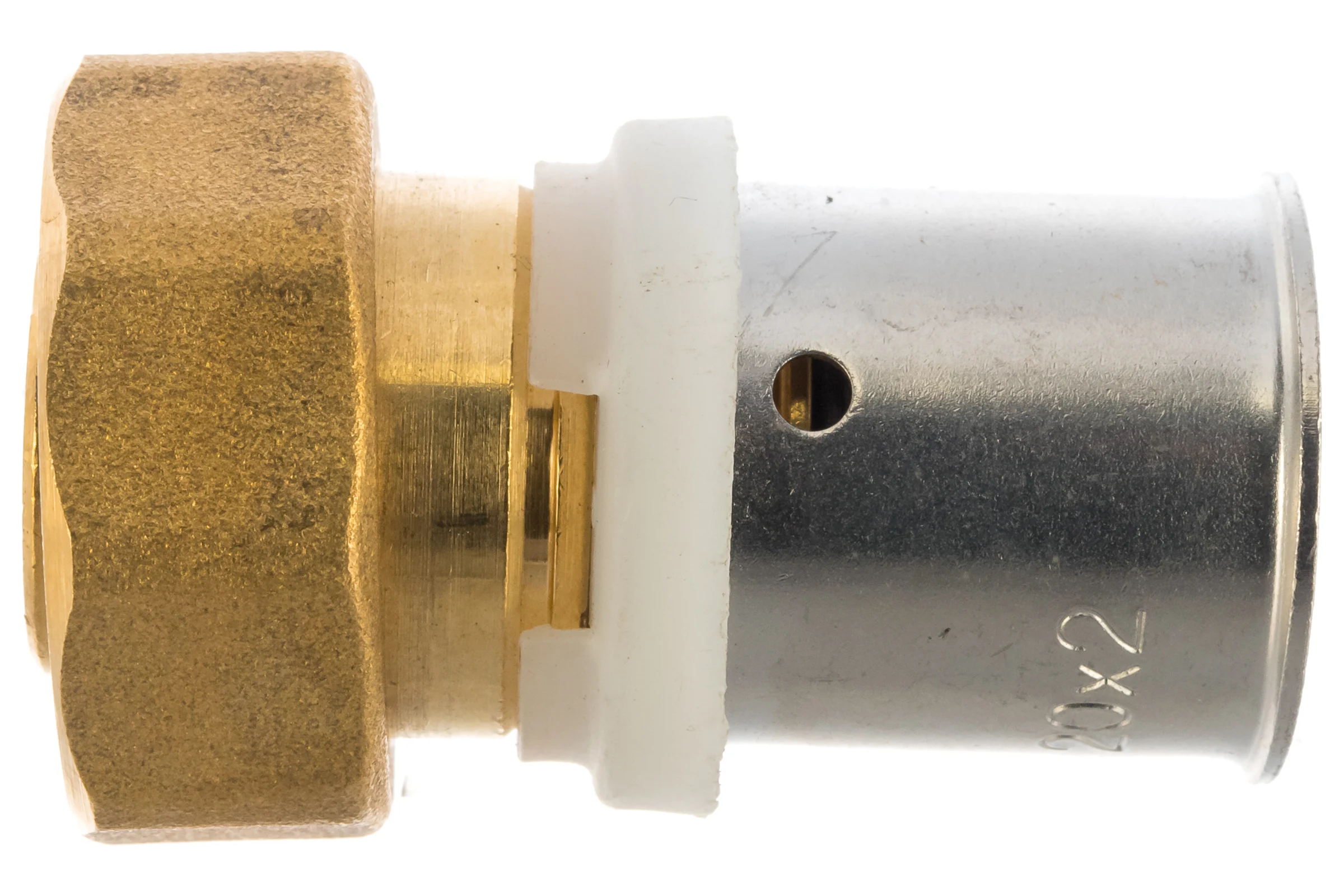 Пресс-муфта - В 20x3/4EK с накидной гайкой Uni-Fitt 713G7300