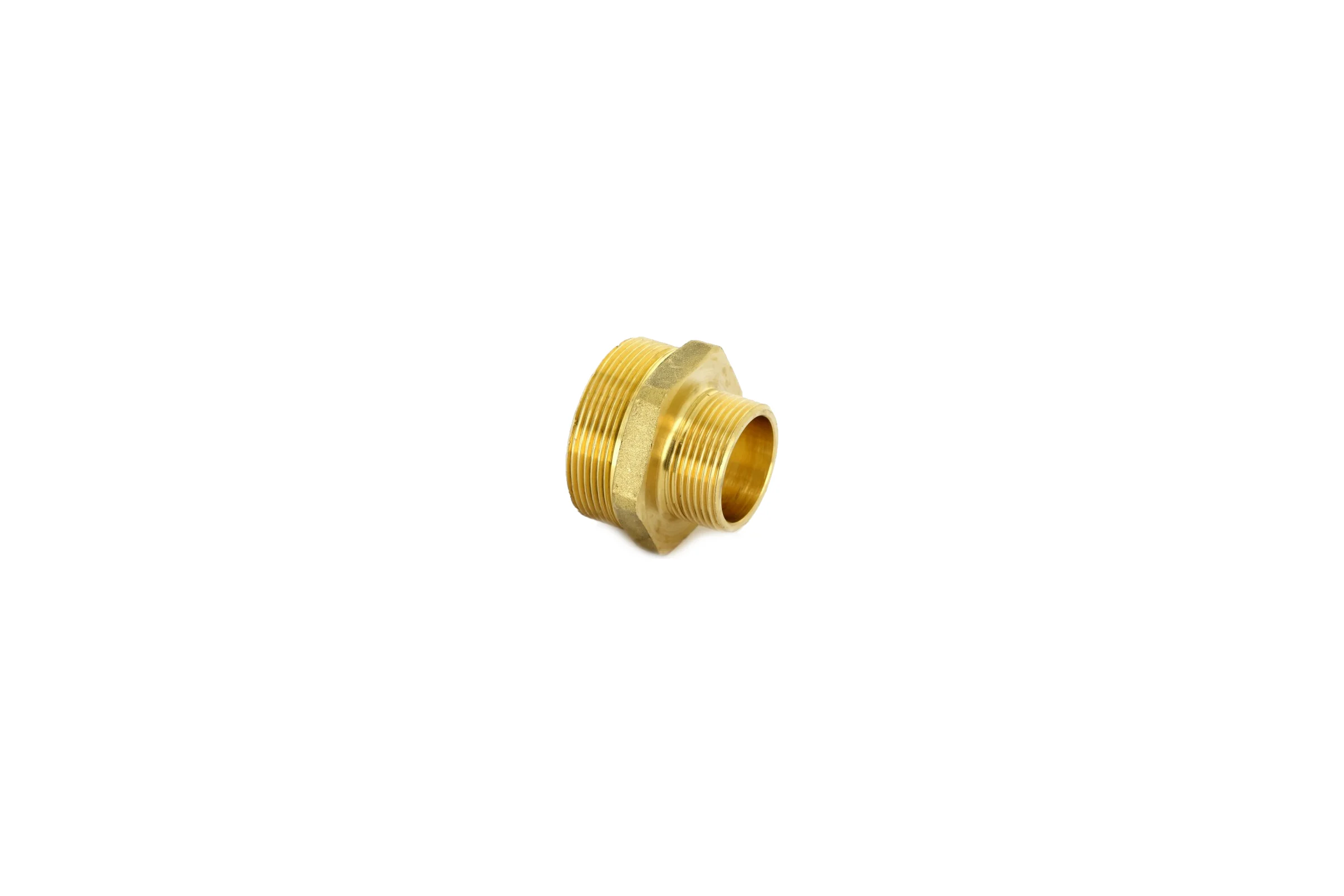 Редукционный ниппель 2-1/2x2 латунный Uni-Fitt 600G8700