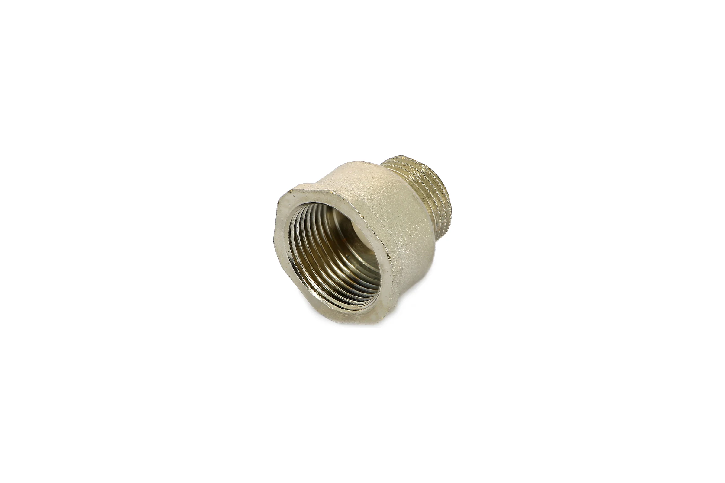 Переходник НВ 3/8mх1/2f никелированный Uni-Fitt 603N1200