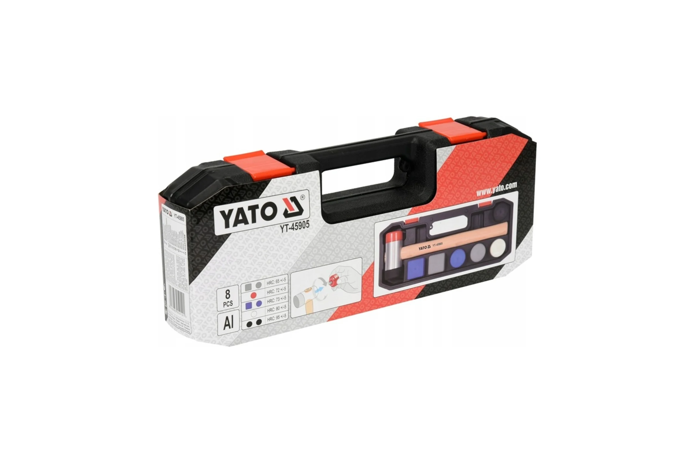 Рихтовочный молоток с насадками YATO YT-45905