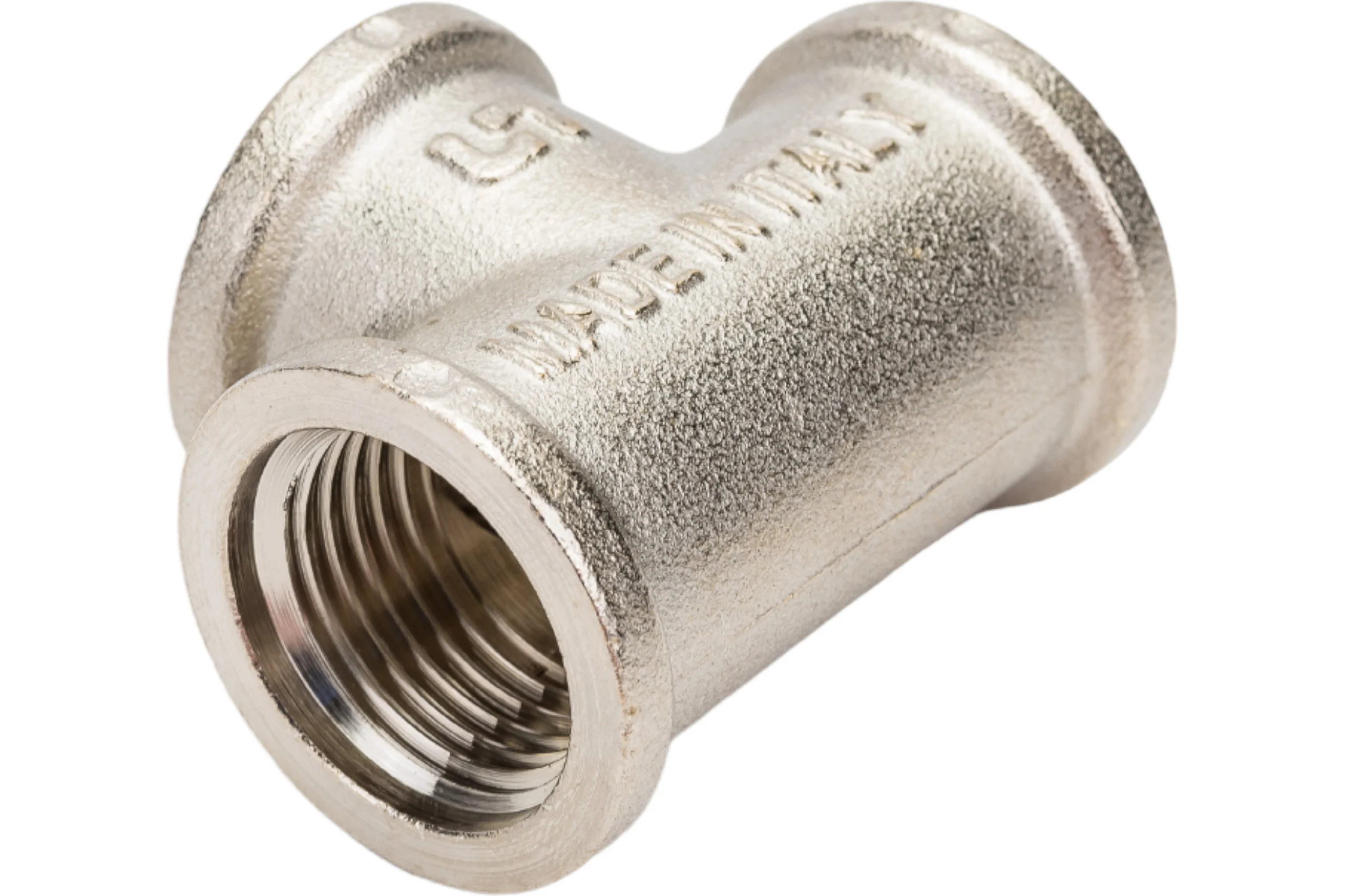 Тройник В 1/2 никелированный Uni-Fitt 615N2220