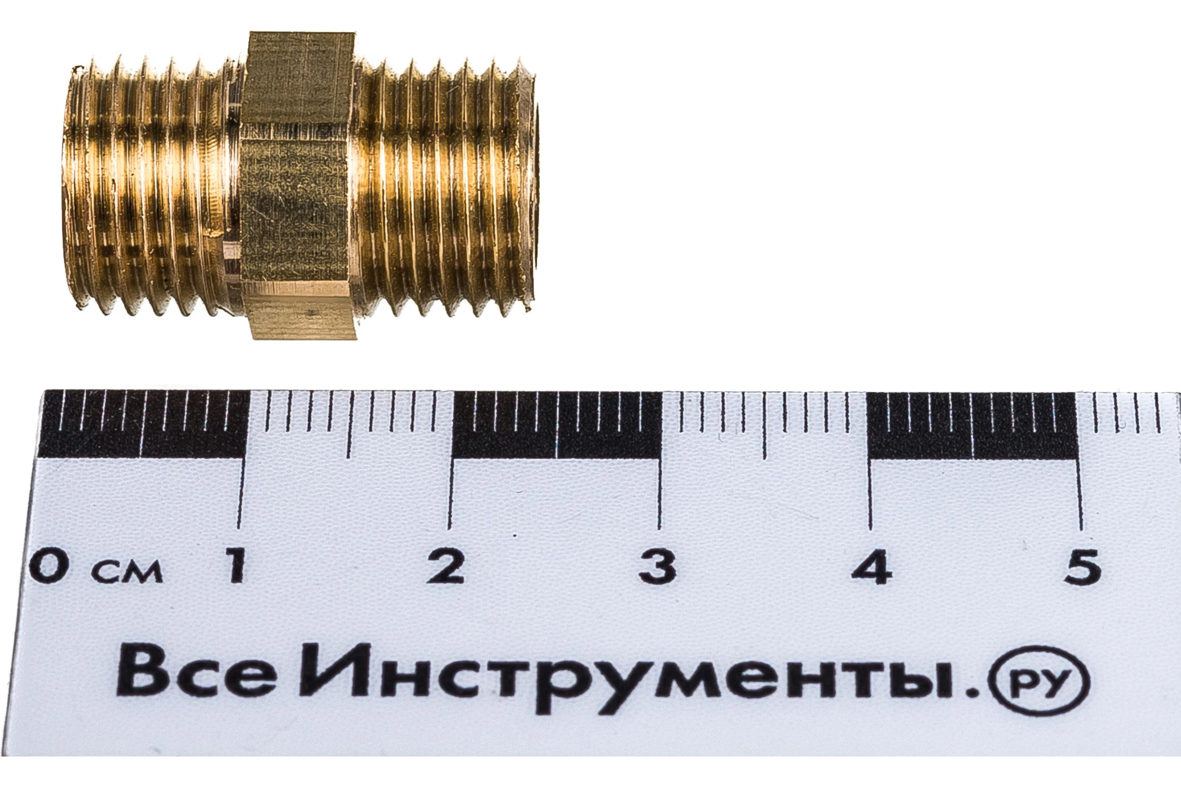 Ниппель 1/4 латунный Uni-Fitt 600G0000