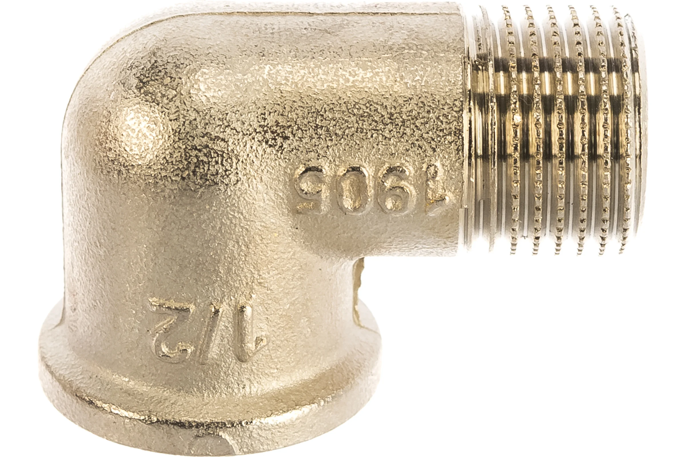 Угол НВ 1/2x1/2 никелированный Uni-Fitt 611N2200