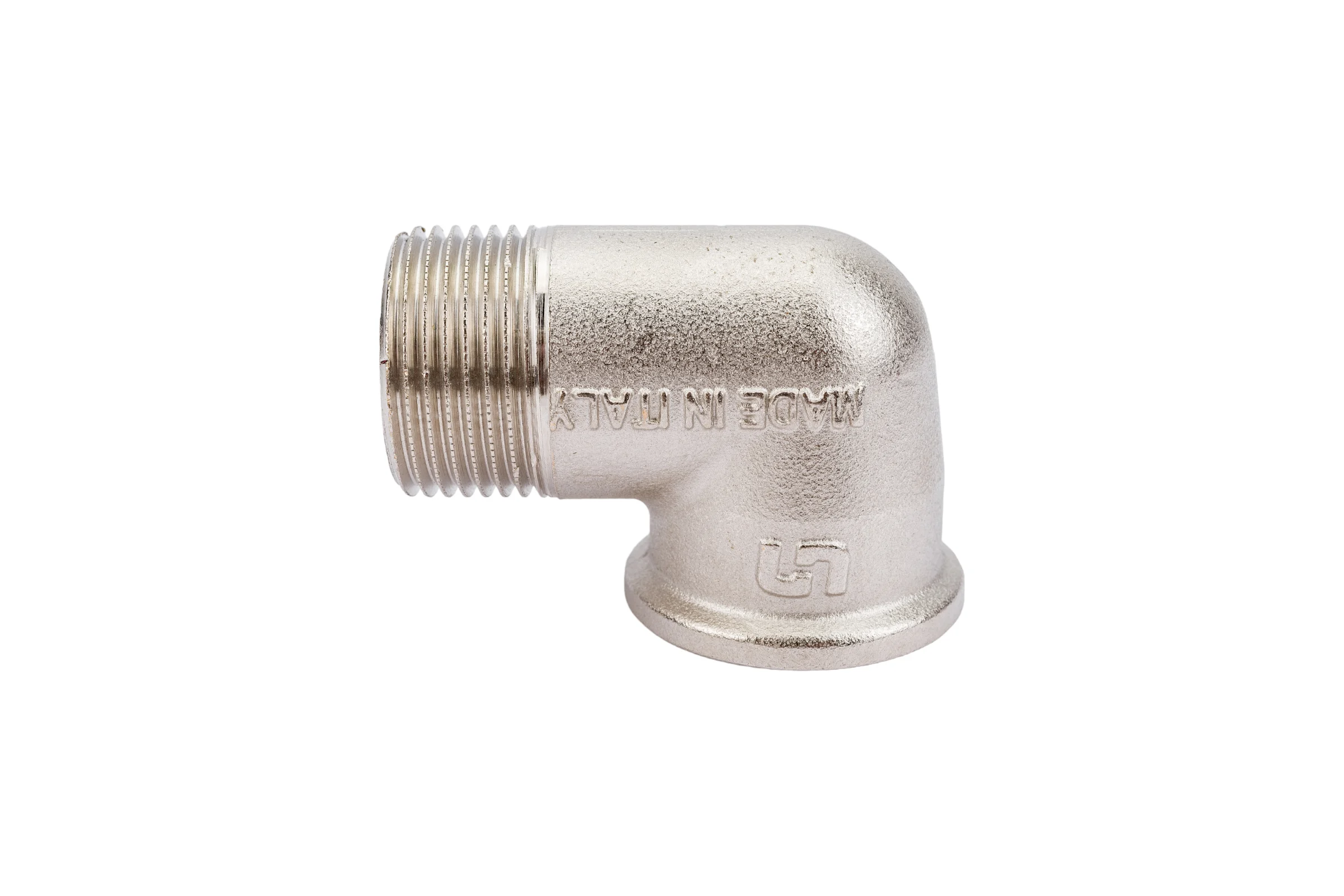 Угол НВ 1x1 никелированный Uni-Fitt 611N4400