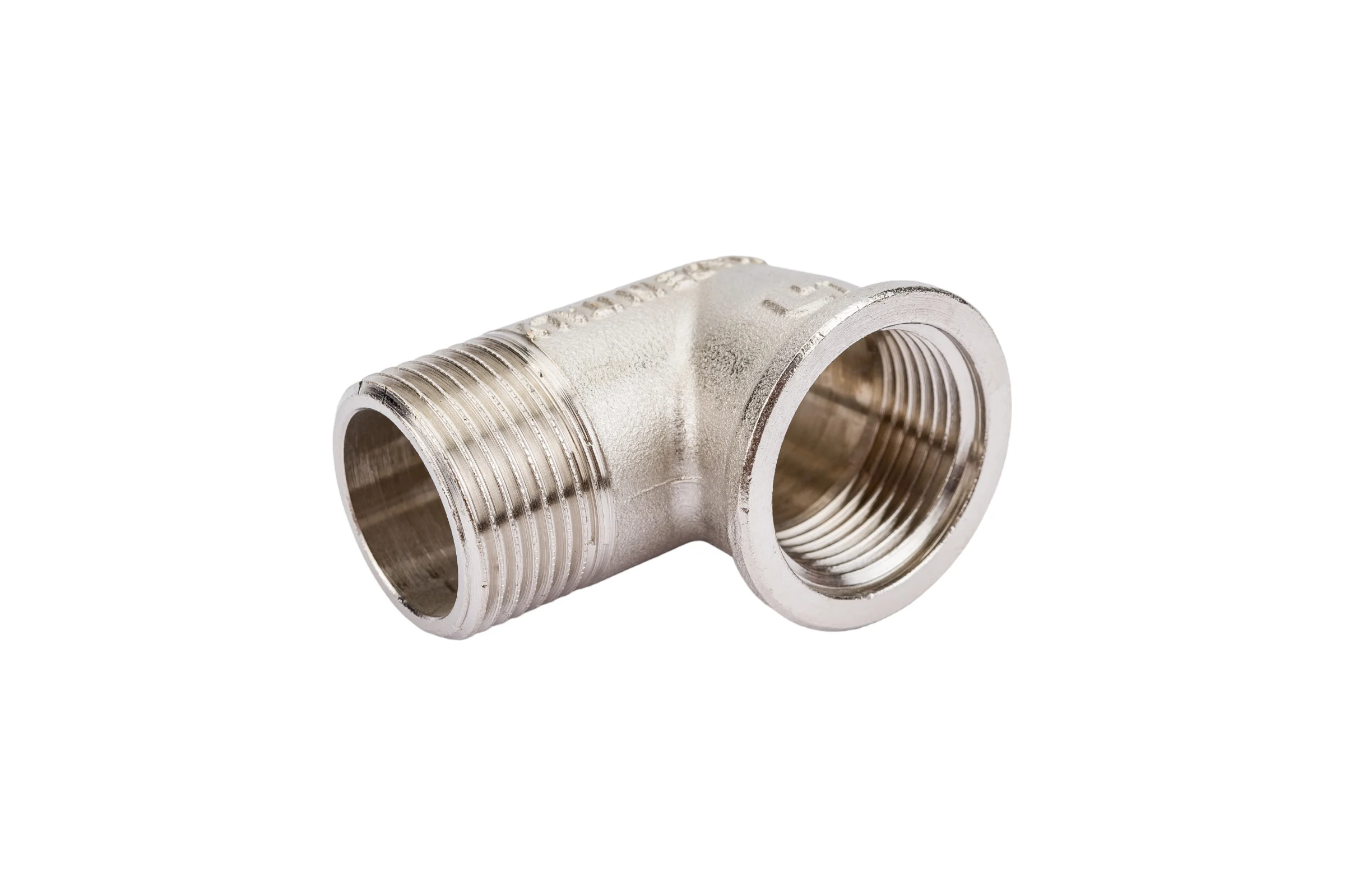Угол НВ 1x1 никелированный Uni-Fitt 611N4400