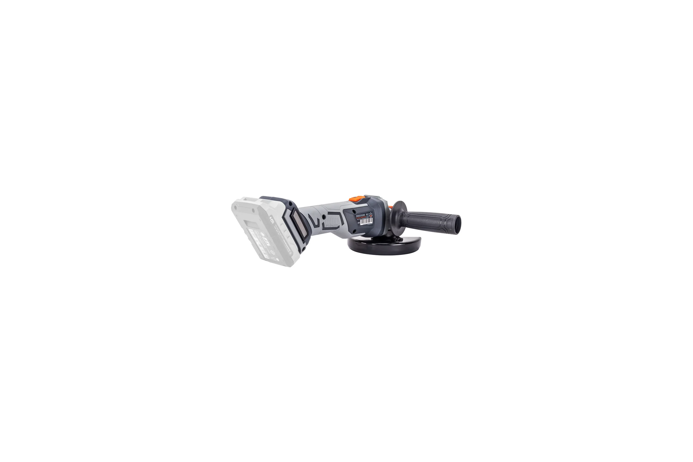Аккумуляторная угловая шлифовальная машина FTL ag-x 125/20v Evo бесщеточный двигатель, 20 В, без АКБ 8049
