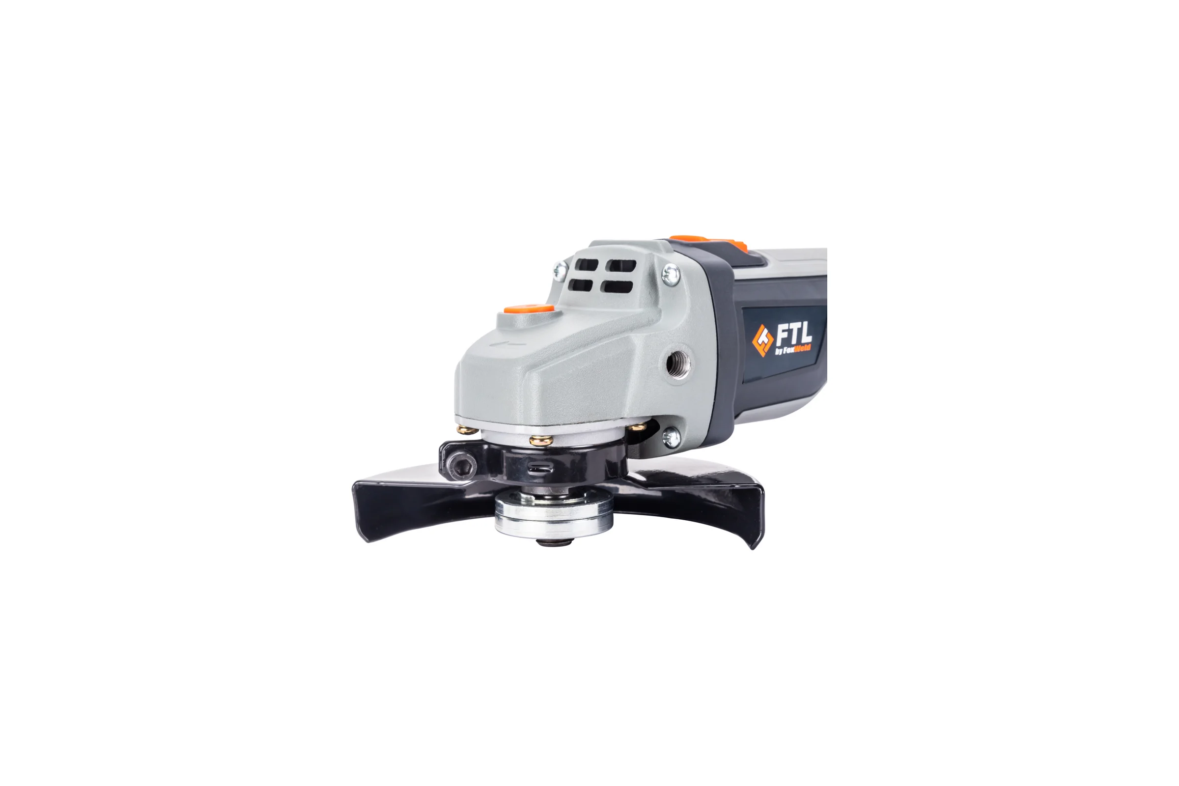 Аккумуляторная угловая шлифовальная машина FTL ag-x 125/20v Evo, бесщеточный двигатель 20 В, в комплекте 8080
