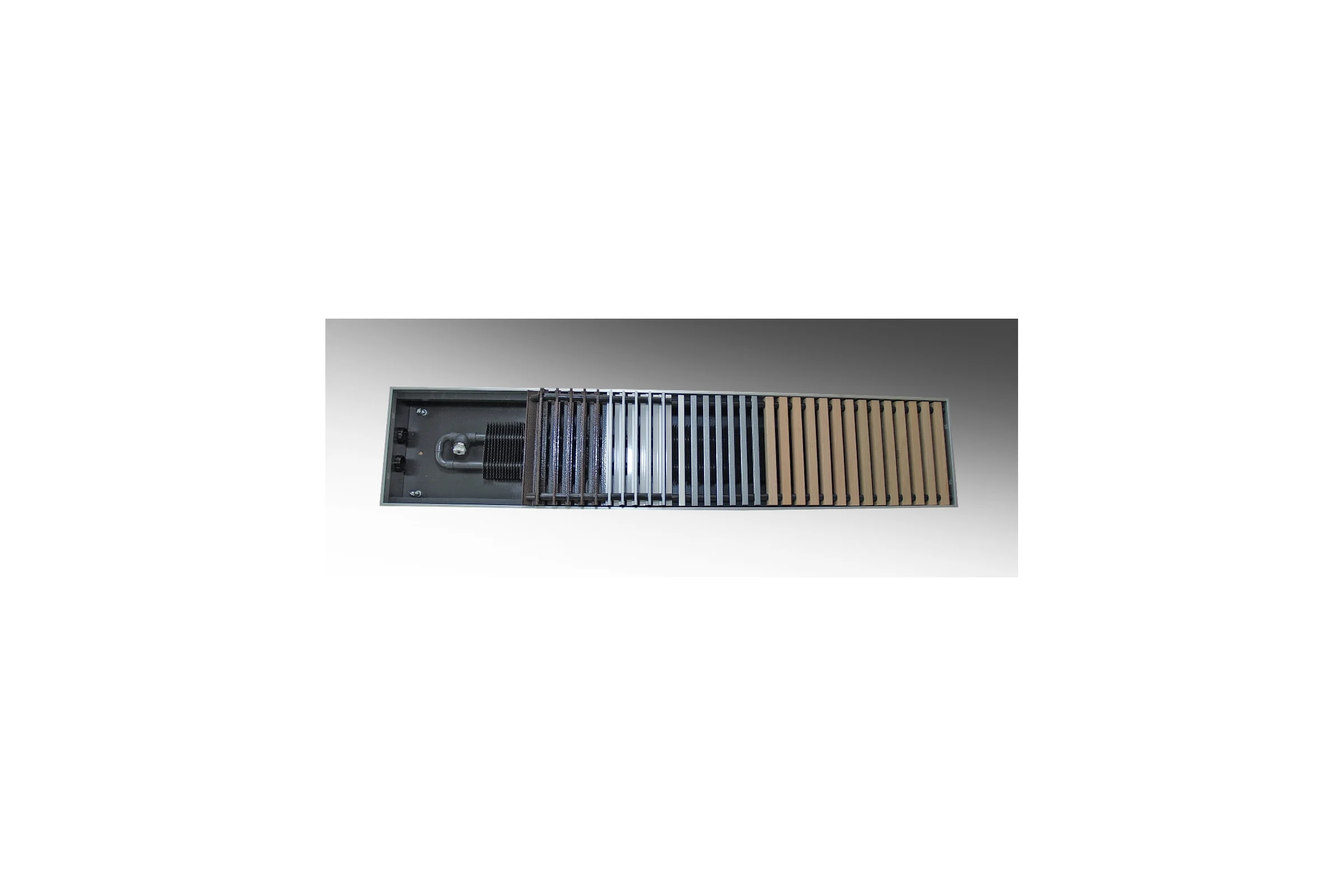 Конвектор КЗТО 260x80х2000 Бриз БР260802000U8АЛ12