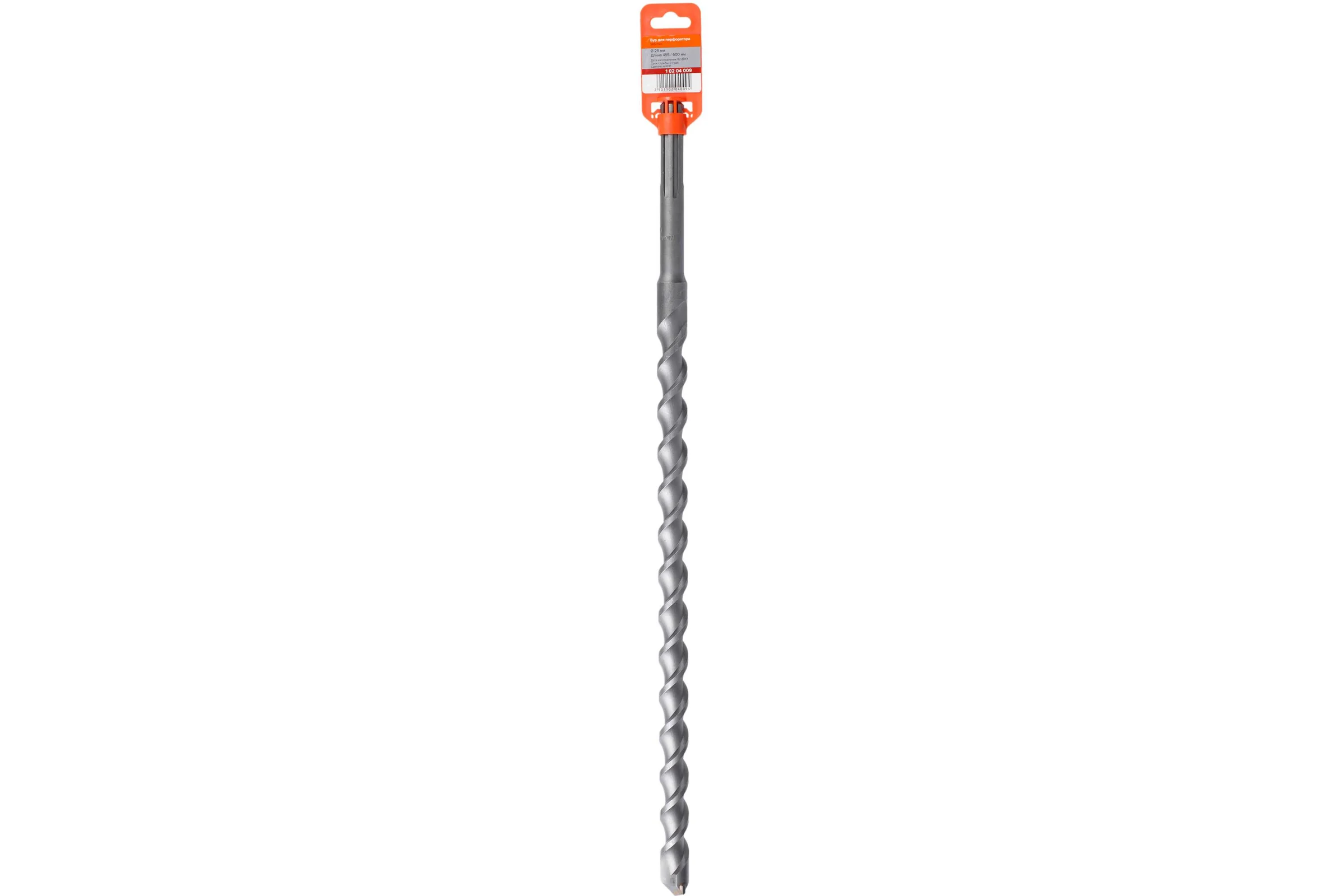 Бур Кратон SDS-max O26x600 мм 1 02 04 009