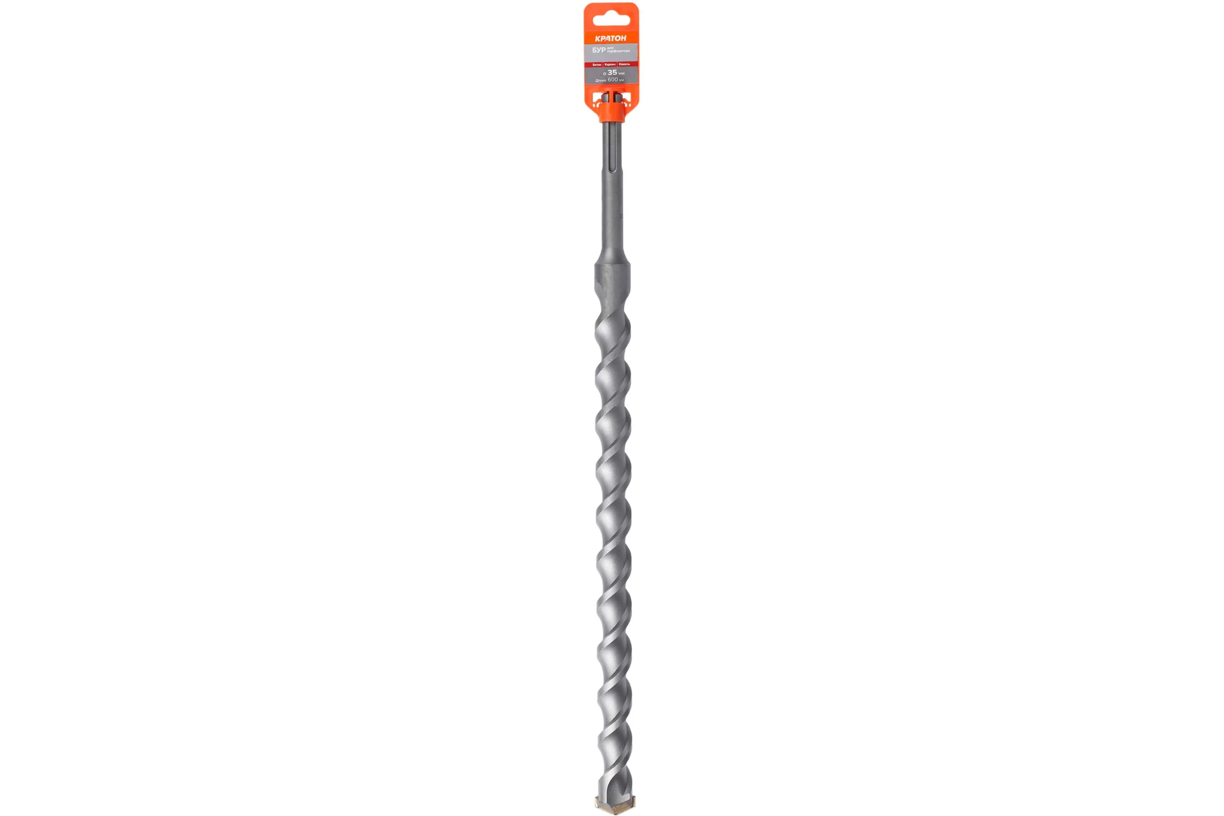 Бур Кратон SDS-max O35x600 мм 1 02 04 013