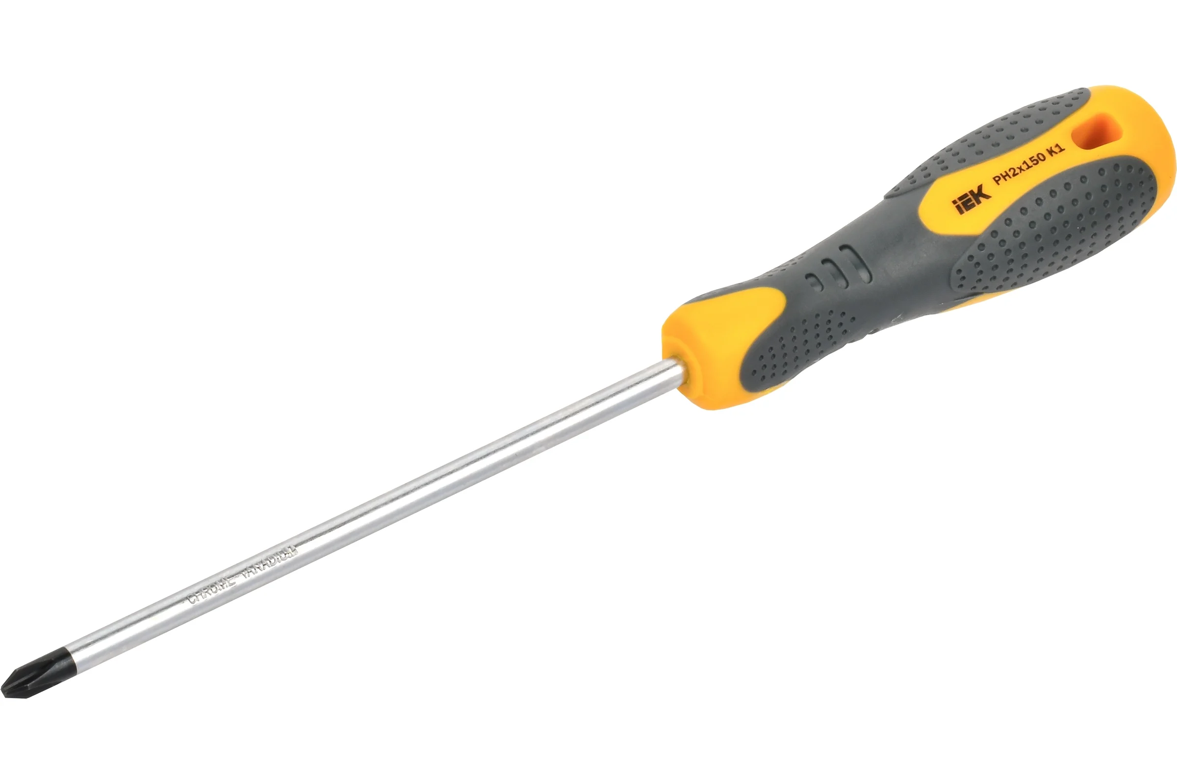Отвертка IEK Arma2l 3 PH2x150 k1 A2L3-SC10-K1-PH-20-150