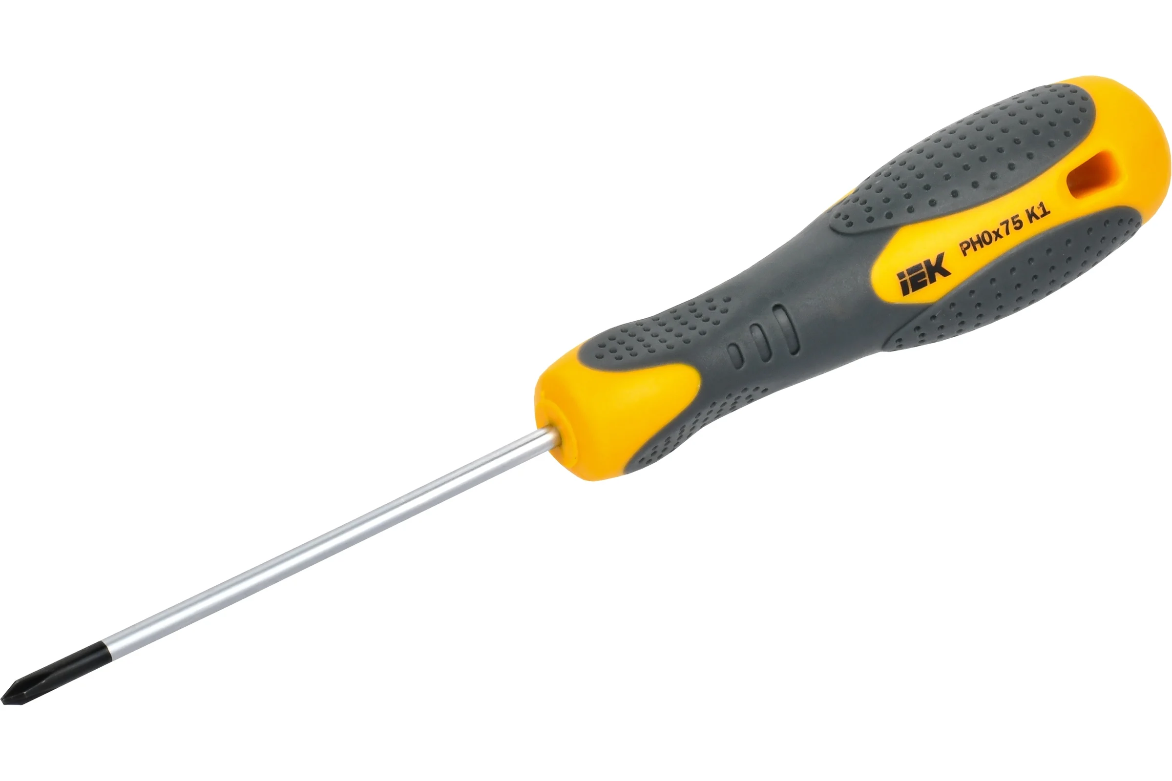 Отвертка IEK Arma2l 3 PH0x75 k1 A2L3-SC10-K1-PH-00-075