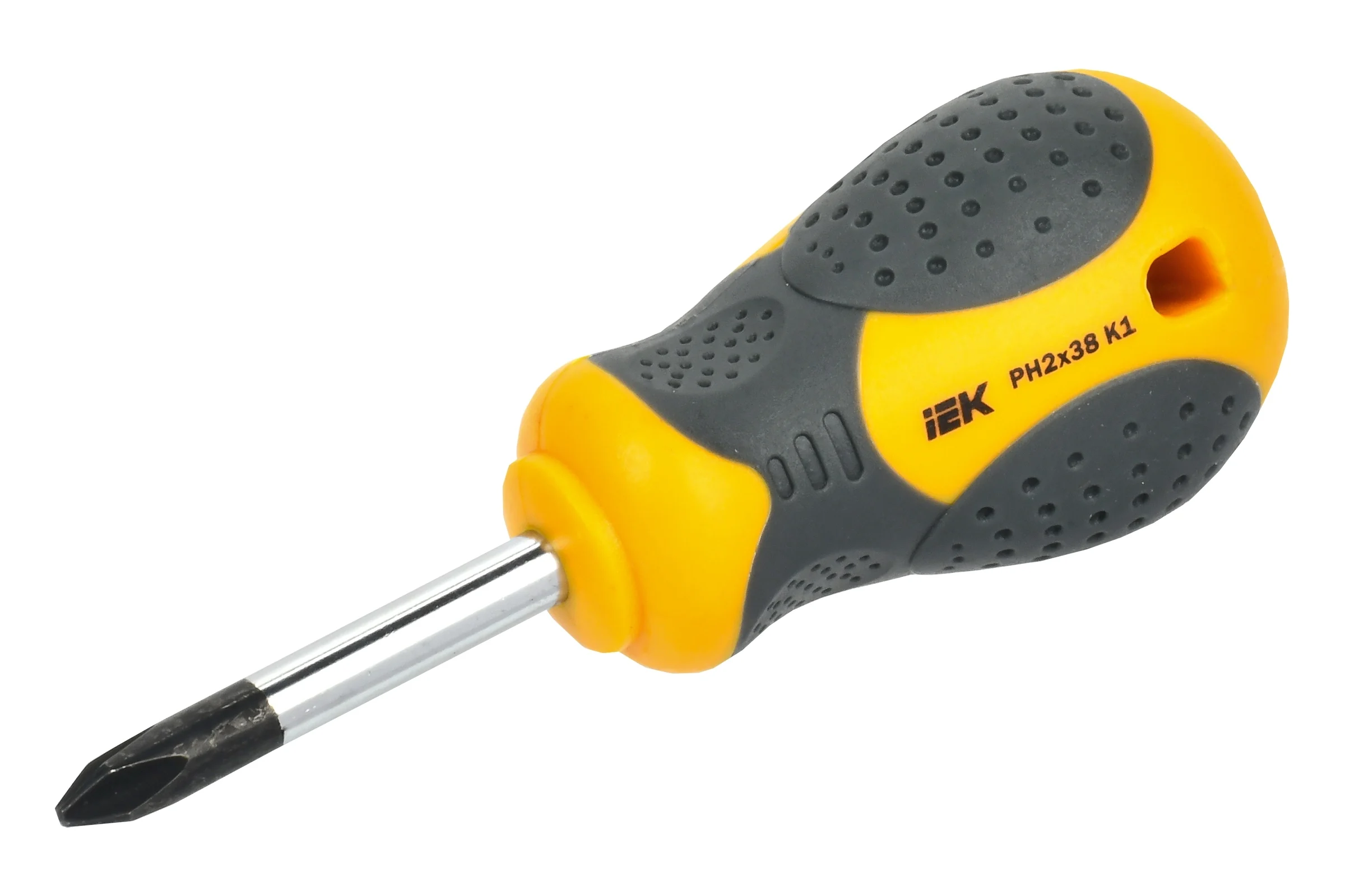 Отвертка IEK Arma2l 3 PH2x38 k1 A2L3-SC10-K1-PH-20-038