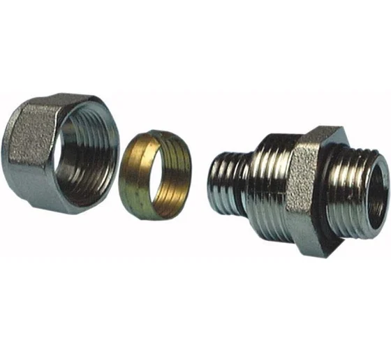 Муфта НР 20х1/2 с O-ring, оловянное покрытие Henco 1-2004A