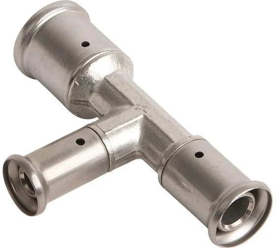 Тройник 26х20х20 пресс, оловянное покрытие Henco 11P-262020A