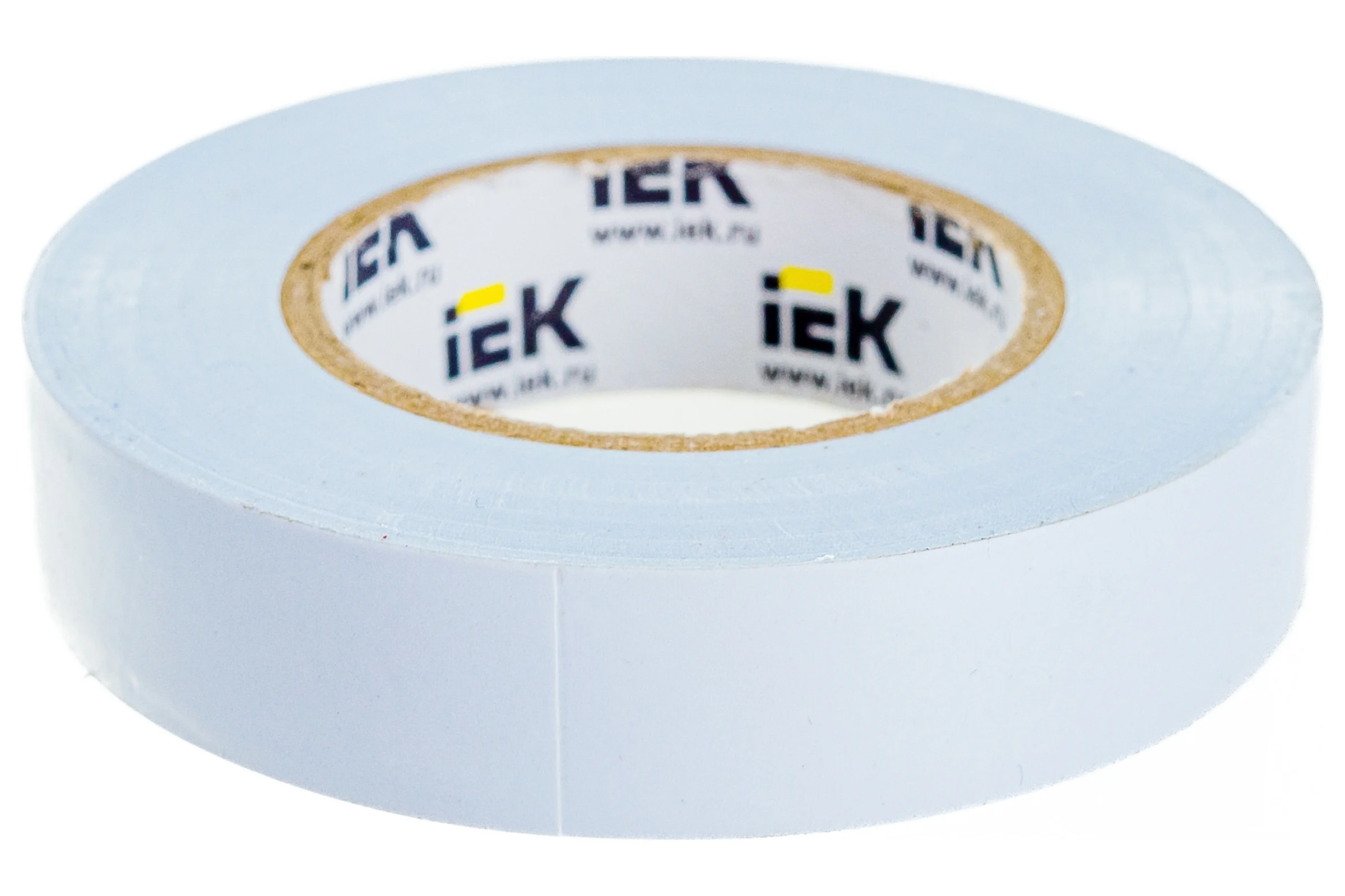 Изолента ПВХ 15мм, 20м, белая IEK ИЭК UIZ-13-10-K01