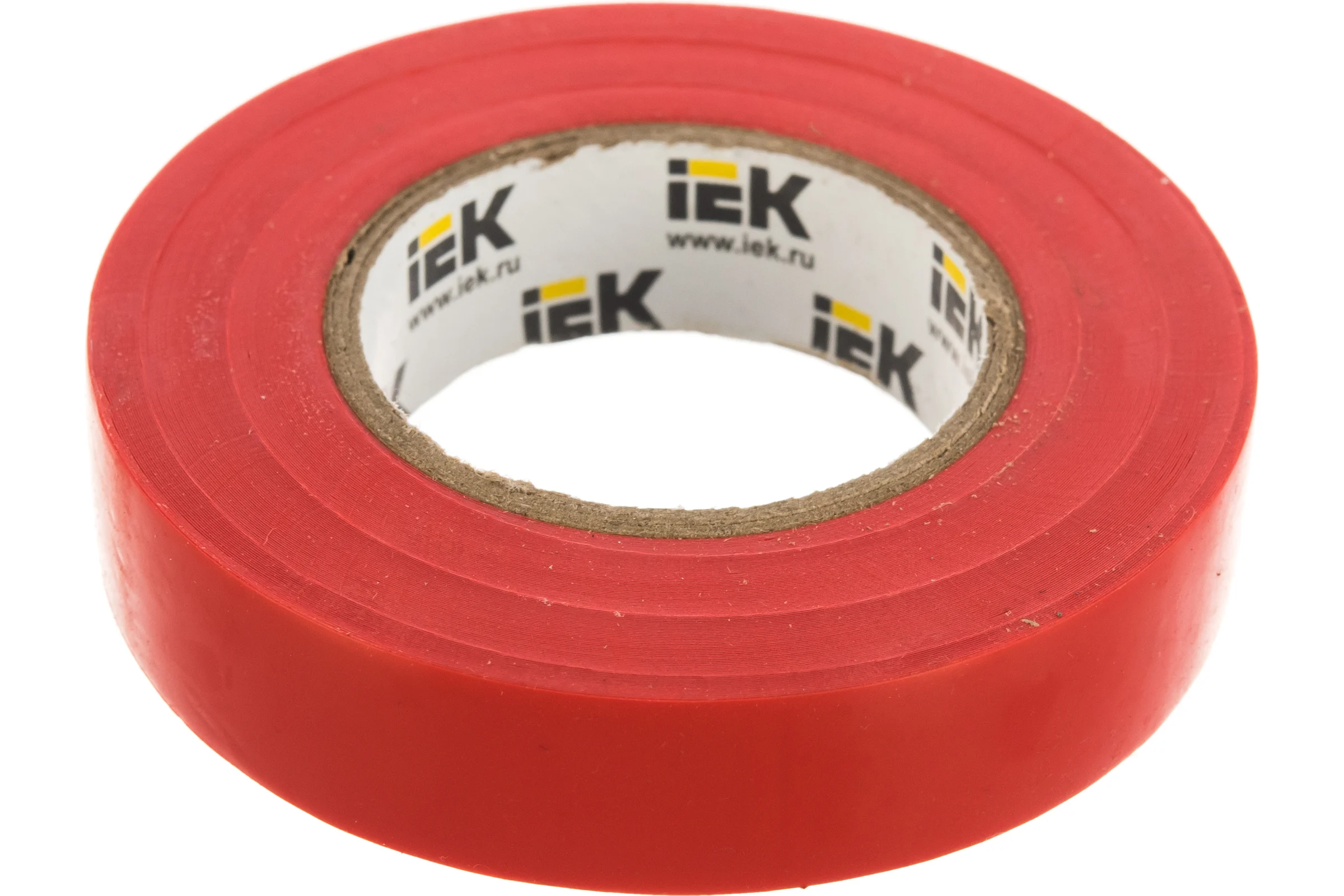 Изолента ПВХ 15мм, 20м, красная IEK ИЭК UIZ-13-10-K04