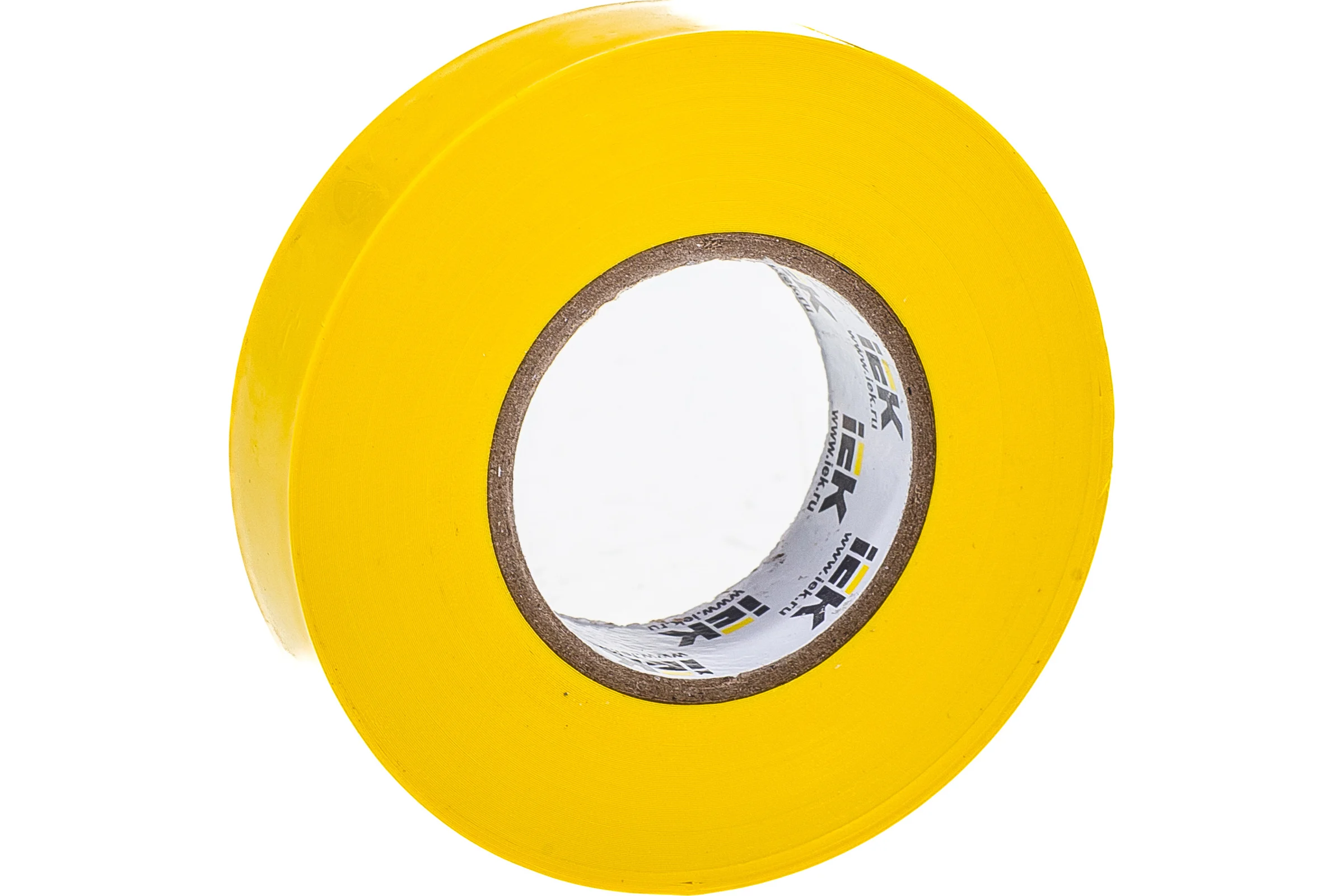 Изолента ПВХ 19мм, 20м, желтая IEK ИЭК UIZ-20-10-K05