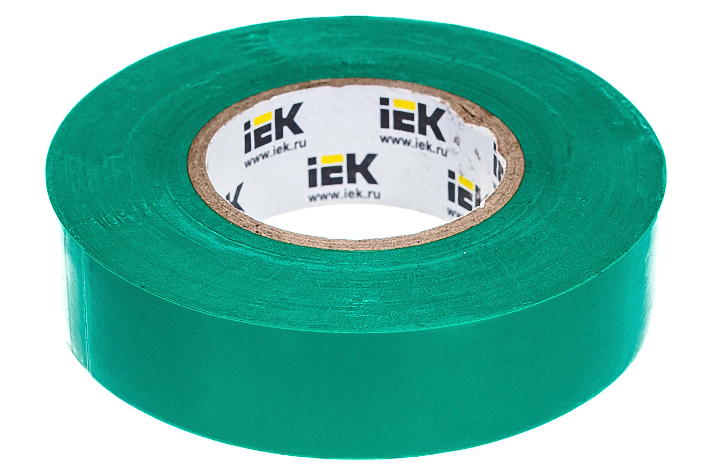 Изолента ПВХ 19мм, 20м, зеленая IEK ИЭК UIZ-20-10-K06