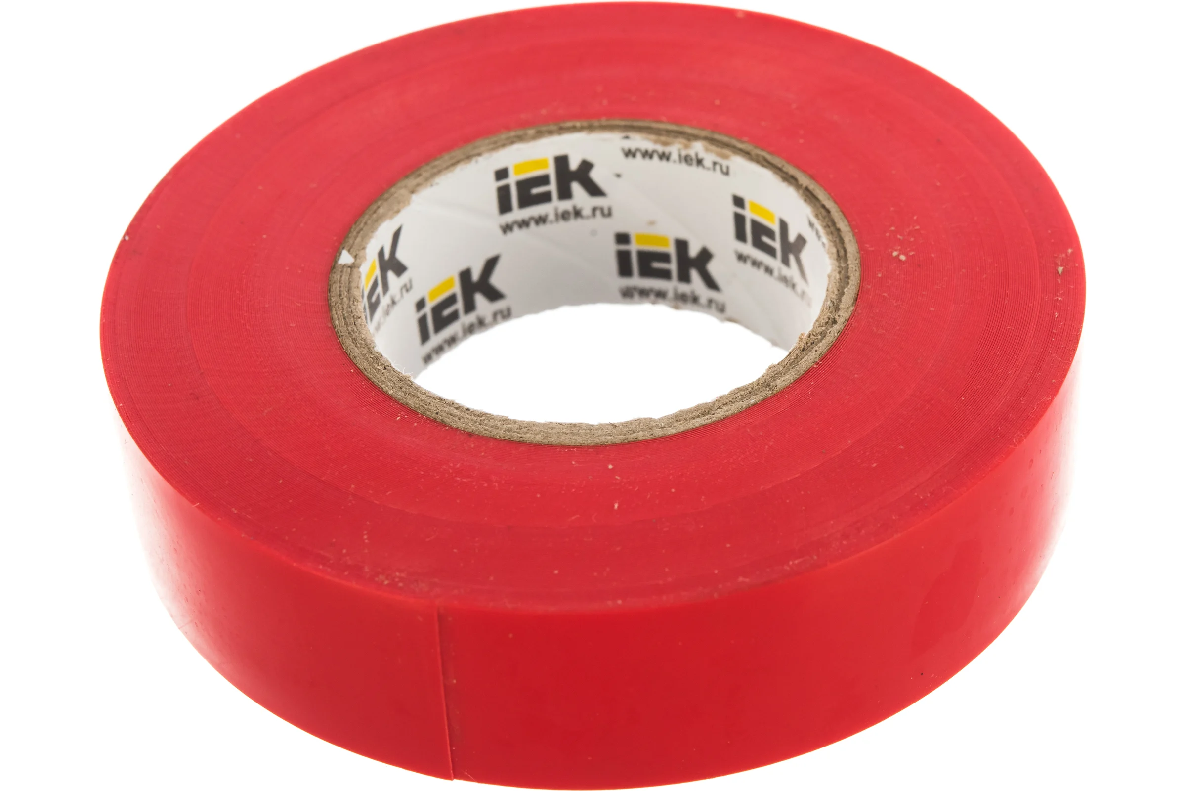 Изолента ПВХ 19мм, 20м, красная IEK ИЭК UIZ-20-10-K04