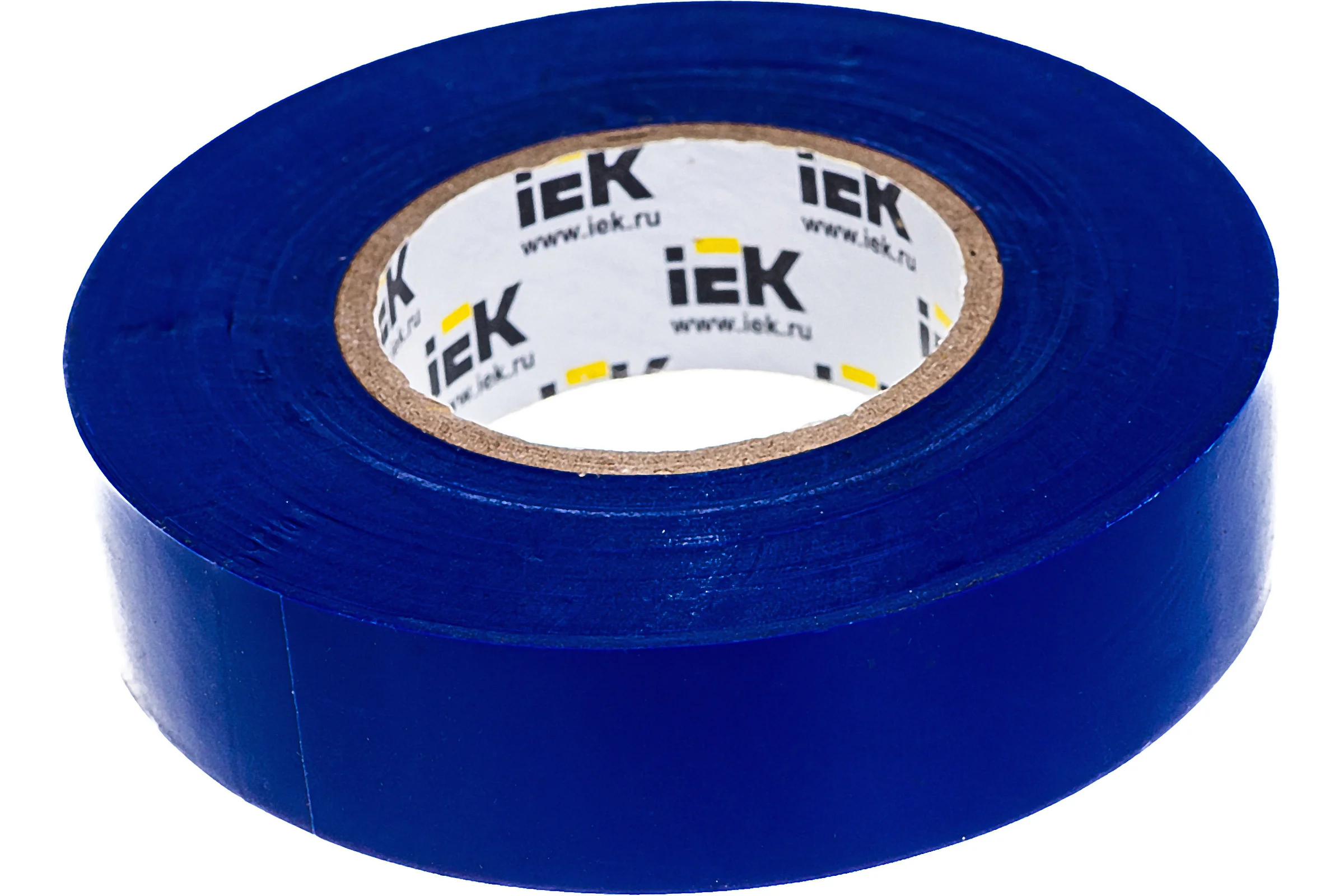Изолента ПВХ 19мм, 20м, синяя IEK ИЭК UIZ-20-10-K07