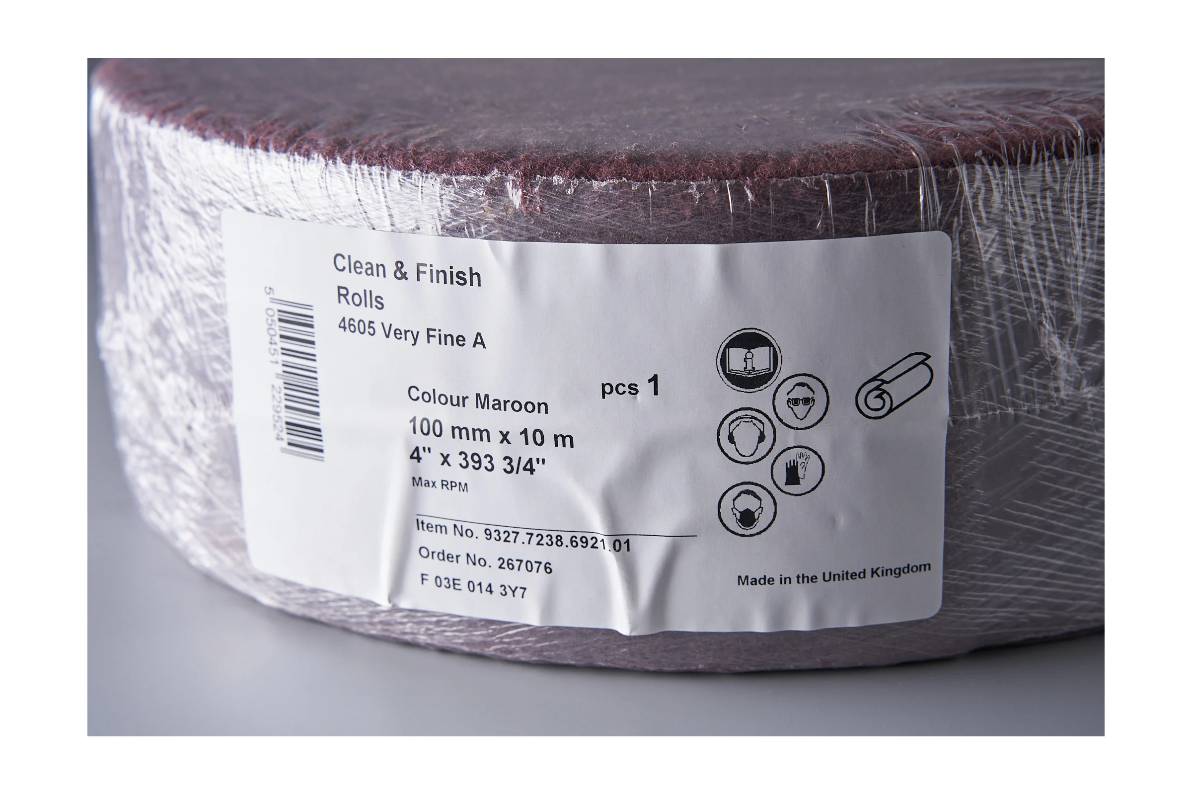 Профессиональная лента PACK INNOVATION 100 мм, 10 м, красный, 1 рулон IP0VF00100.10-1