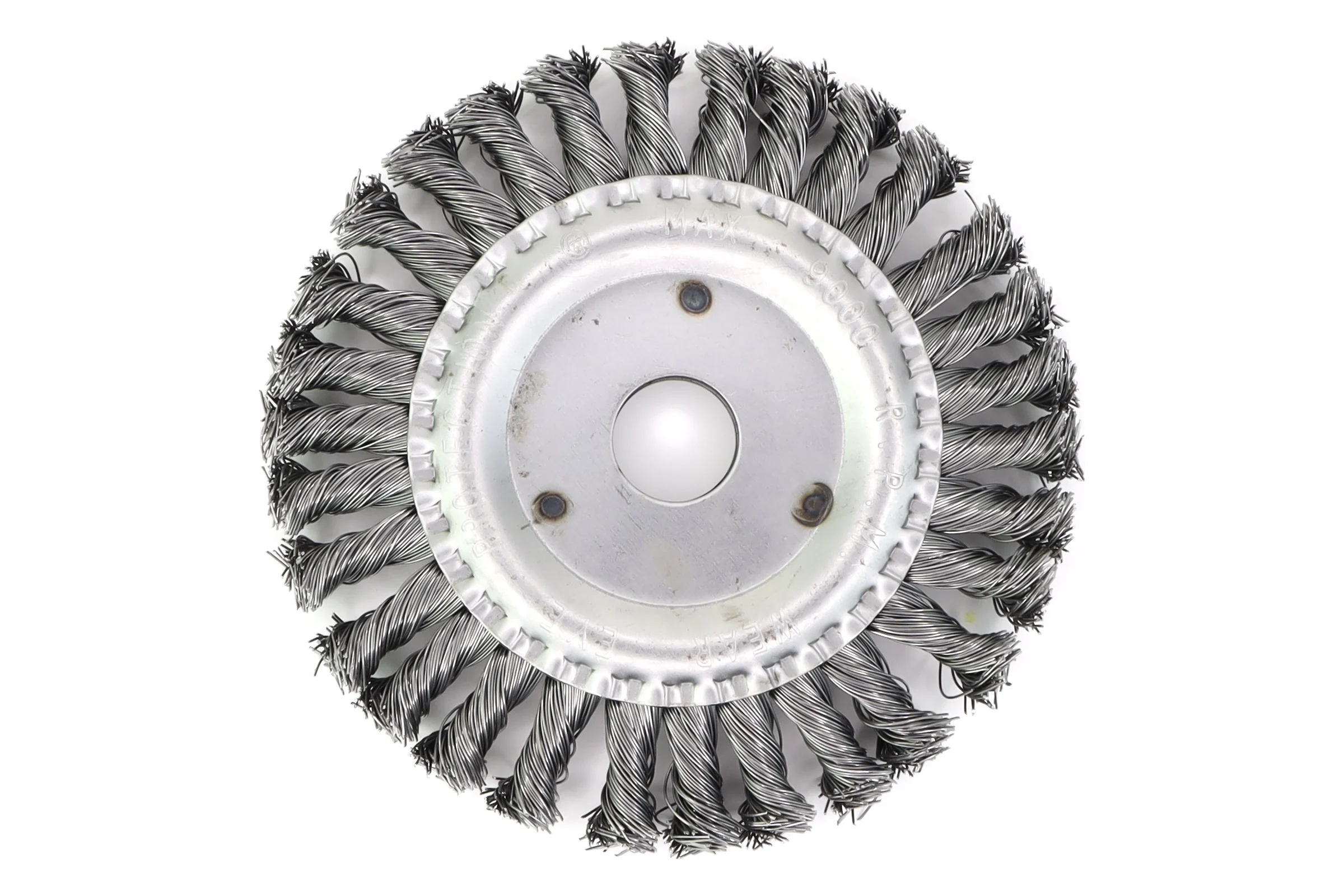 Щетка дисковая жгутовая 150x13x22.2 мм, ворс сталь 0.5 мм EuroBrush 13-013 EB-DST5L
