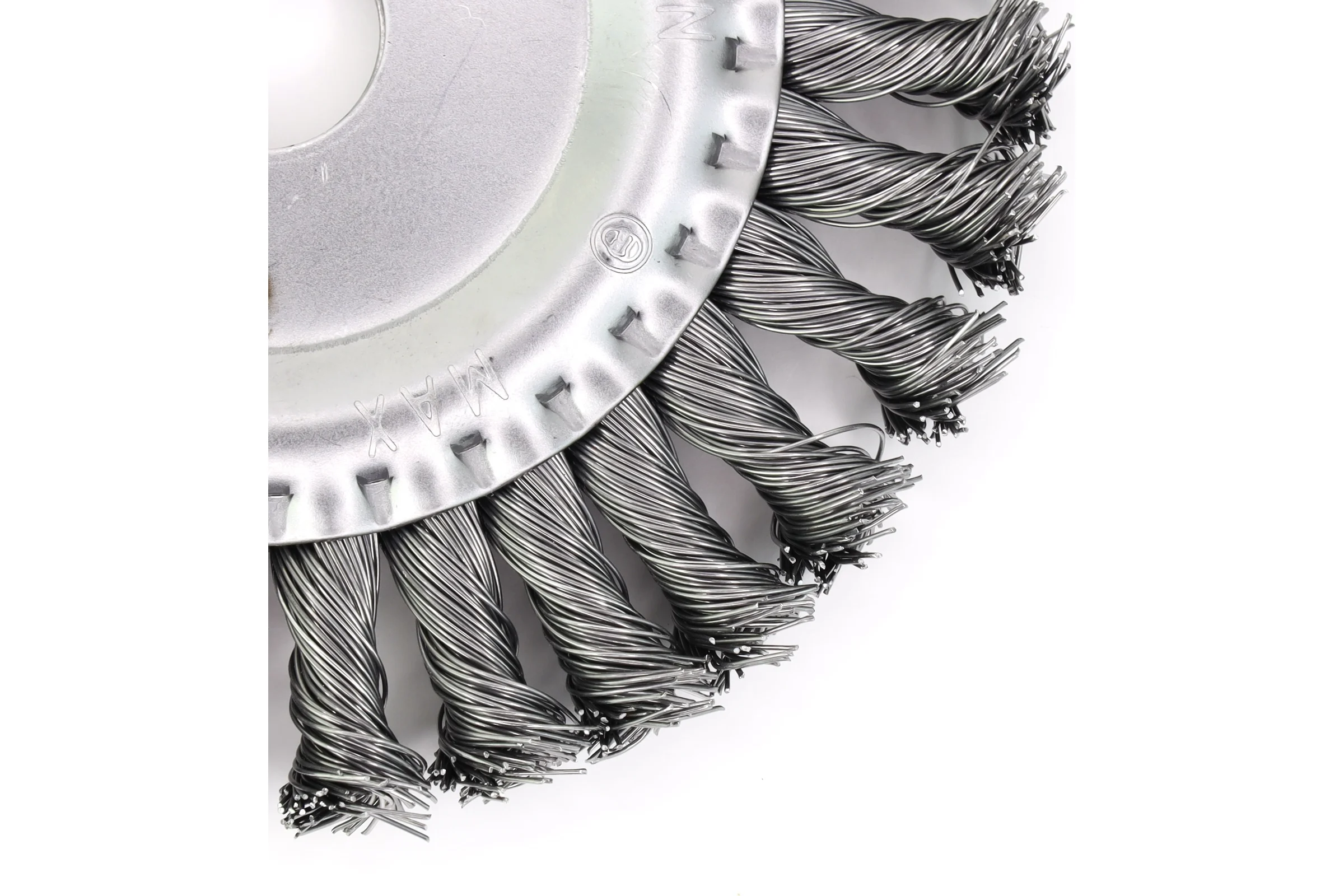 Щетка дисковая жгутовая 150x13x22.2 мм, ворс сталь 0.5 мм EuroBrush 13-013 EB-DST5L
