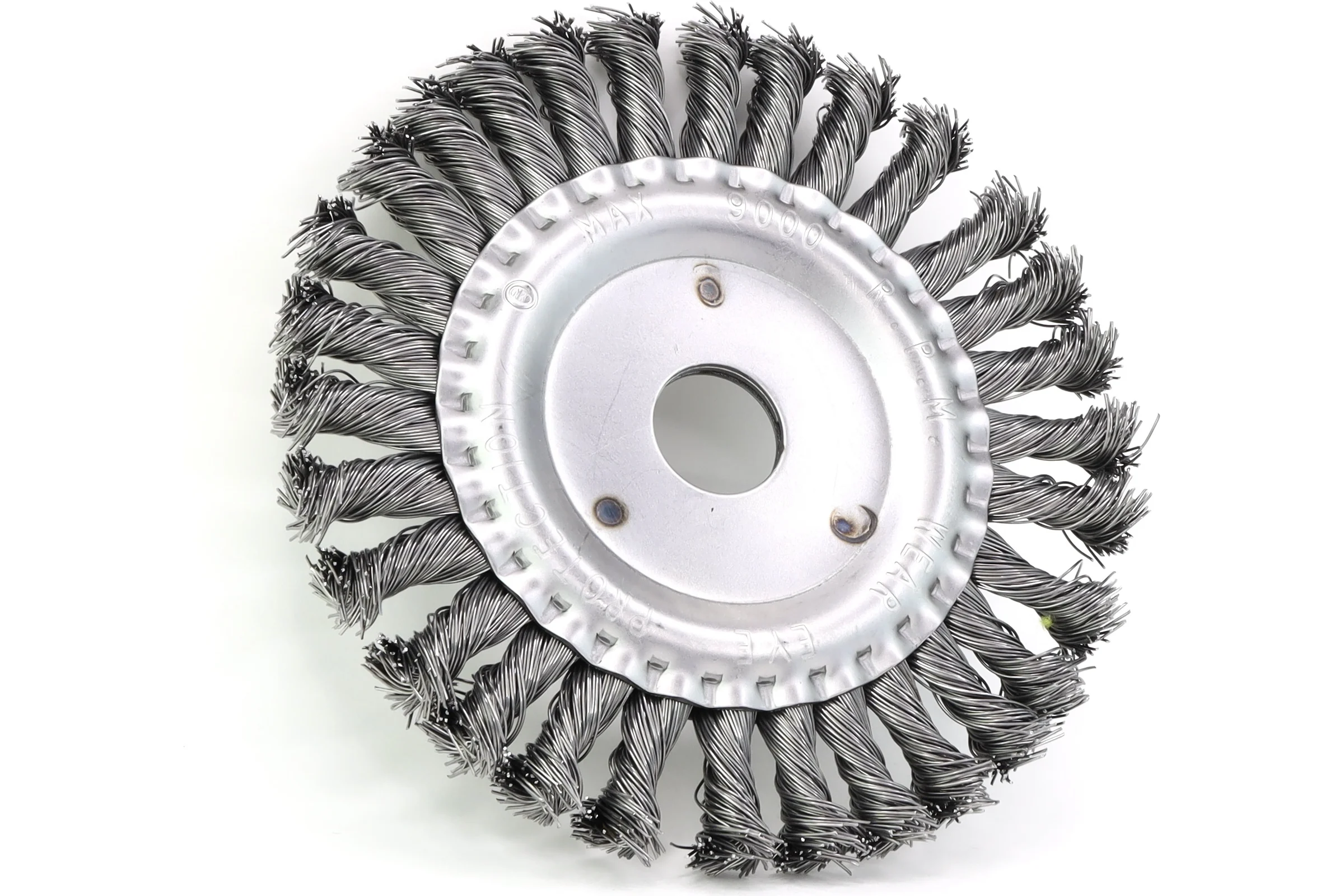 Щетка дисковая жгутовая 150x13x22.2 мм, ворс сталь 0.5 мм EuroBrush 13-013 EB-DST5L
