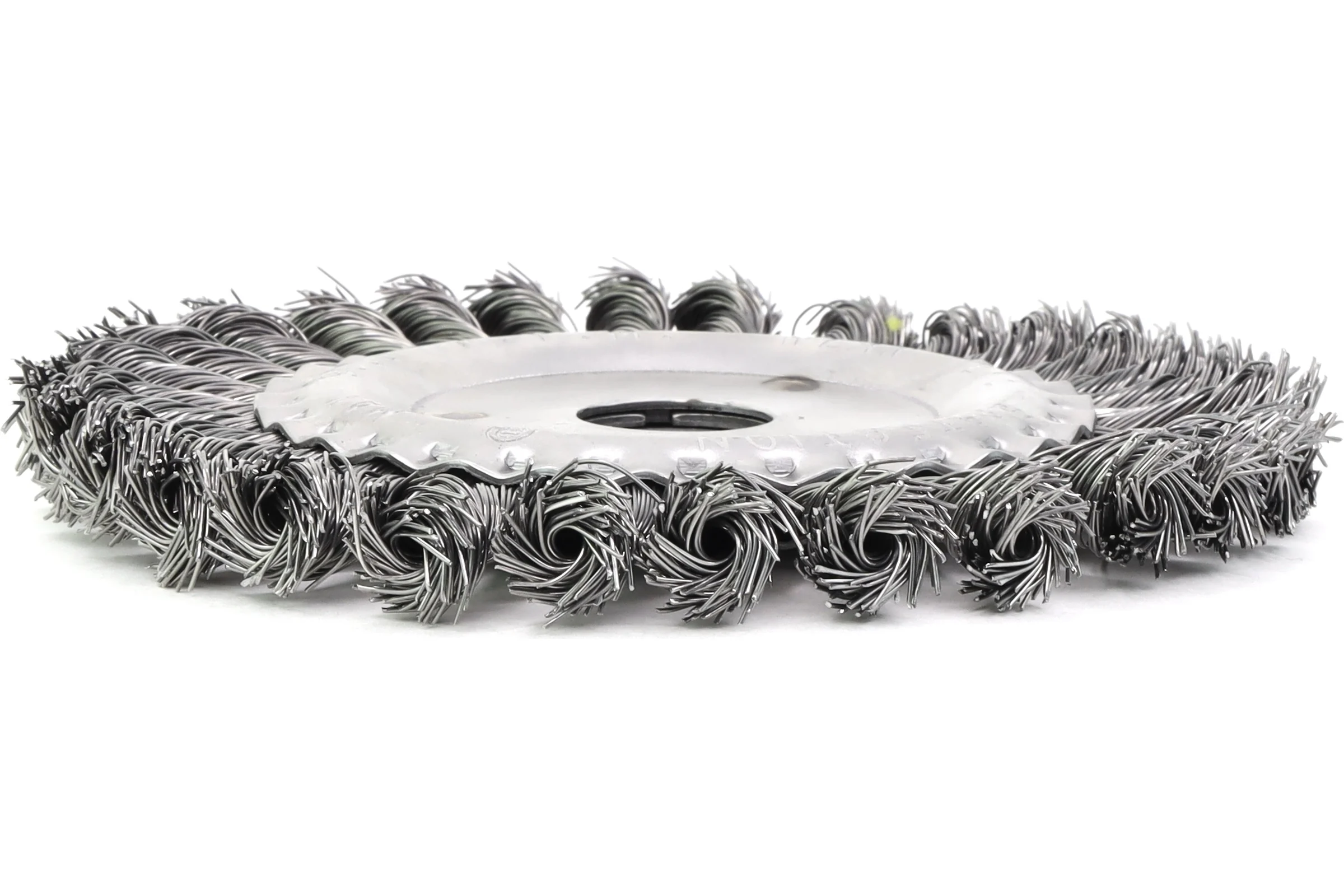 Щетка дисковая жгутовая 150x13x22.2 мм, ворс сталь 0.5 мм EuroBrush 13-013 EB-DST5L