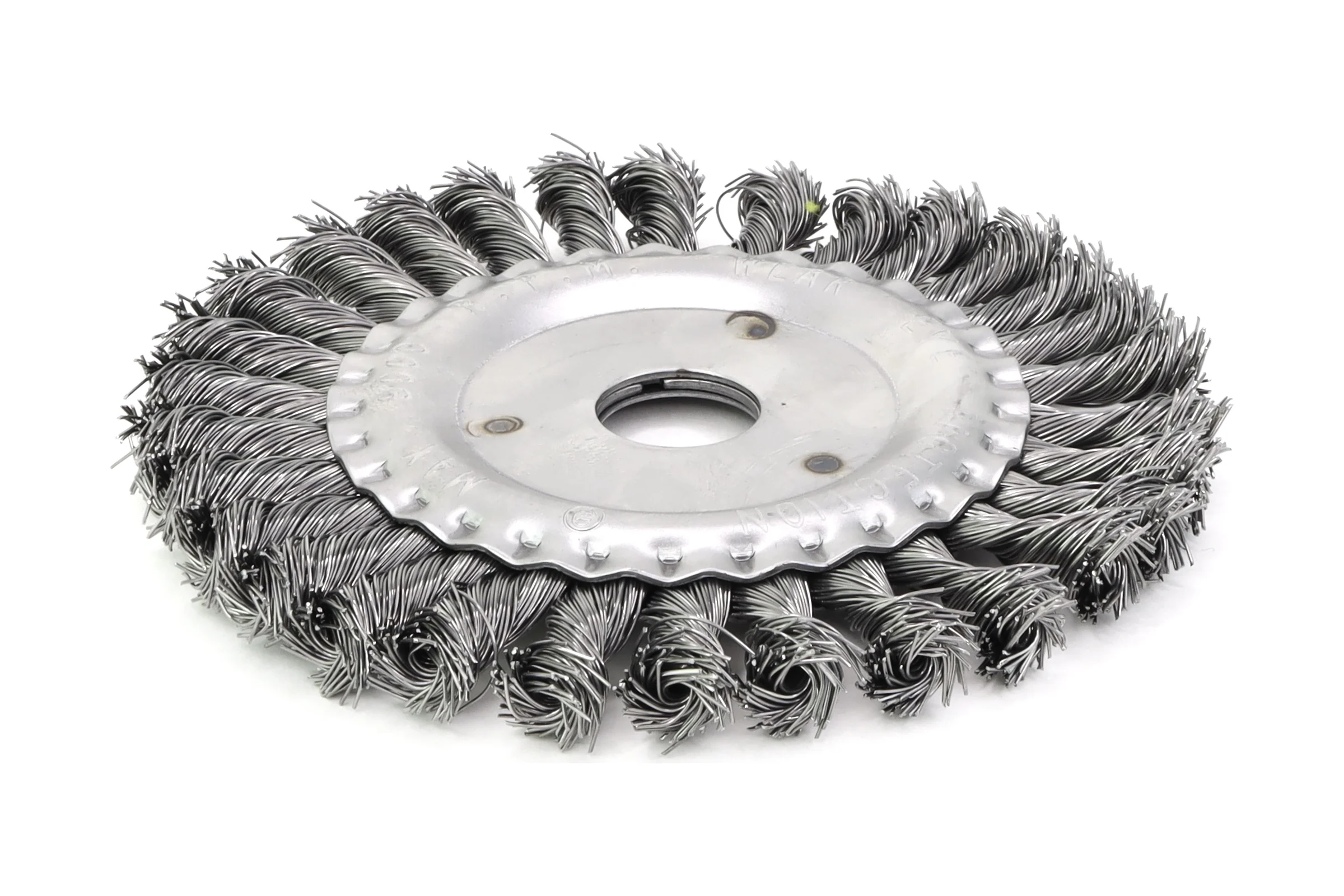 Щетка дисковая жгутовая 150x13x22.2 мм, ворс сталь 0.5 мм EuroBrush 13-013 EB-DST5L