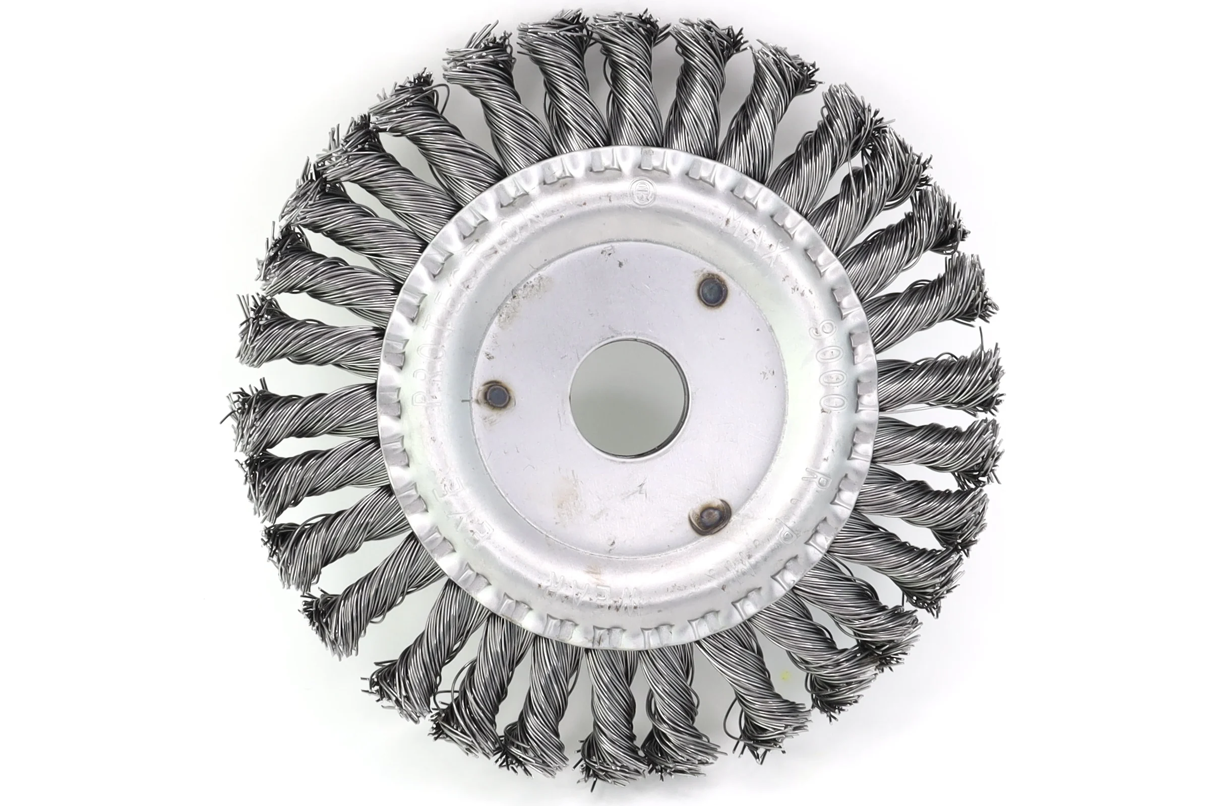 Щетка дисковая жгутовая 150x13x22.2 мм, ворс сталь 0.5 мм EuroBrush 13-013 EB-DST5L