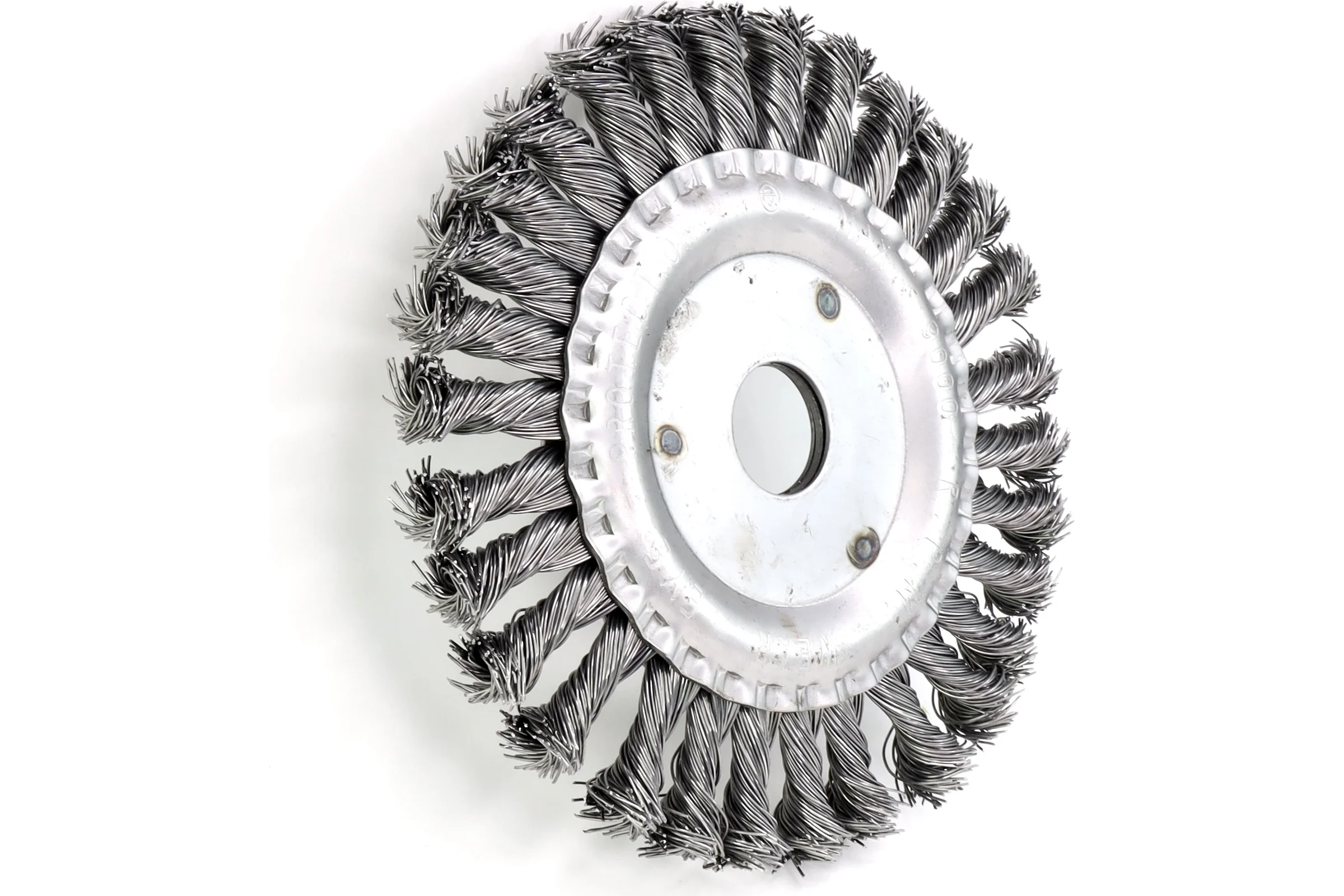 Щетка дисковая жгутовая 150x13x22.2 мм, ворс сталь 0.5 мм EuroBrush 13-013 EB-DST5L