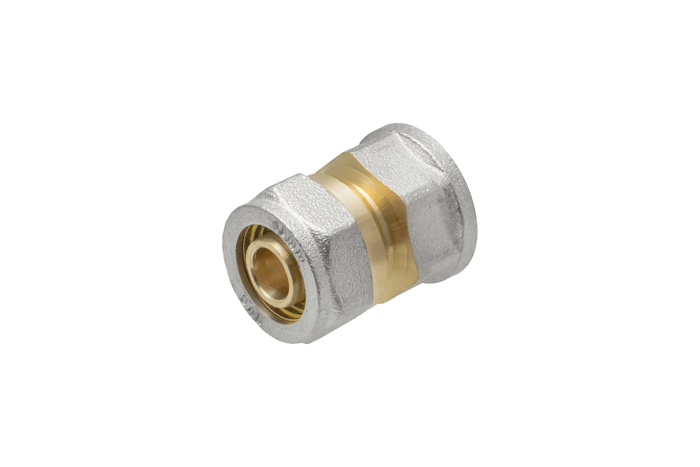 Соединитель патрубок 16х1/2" ц/г Rvc RC 00645