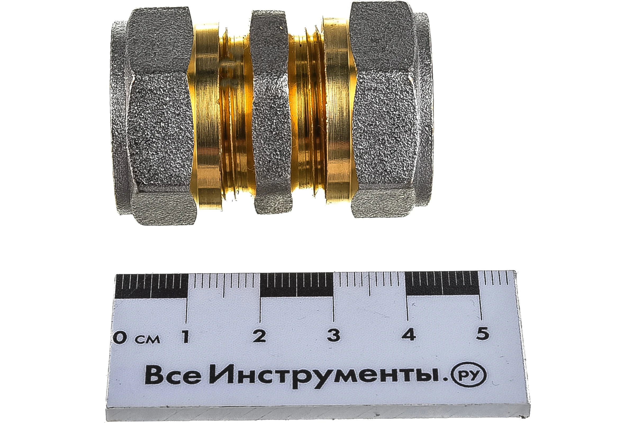 Соединитель патрубок 20х20 ц/ц Rvc RC 00638