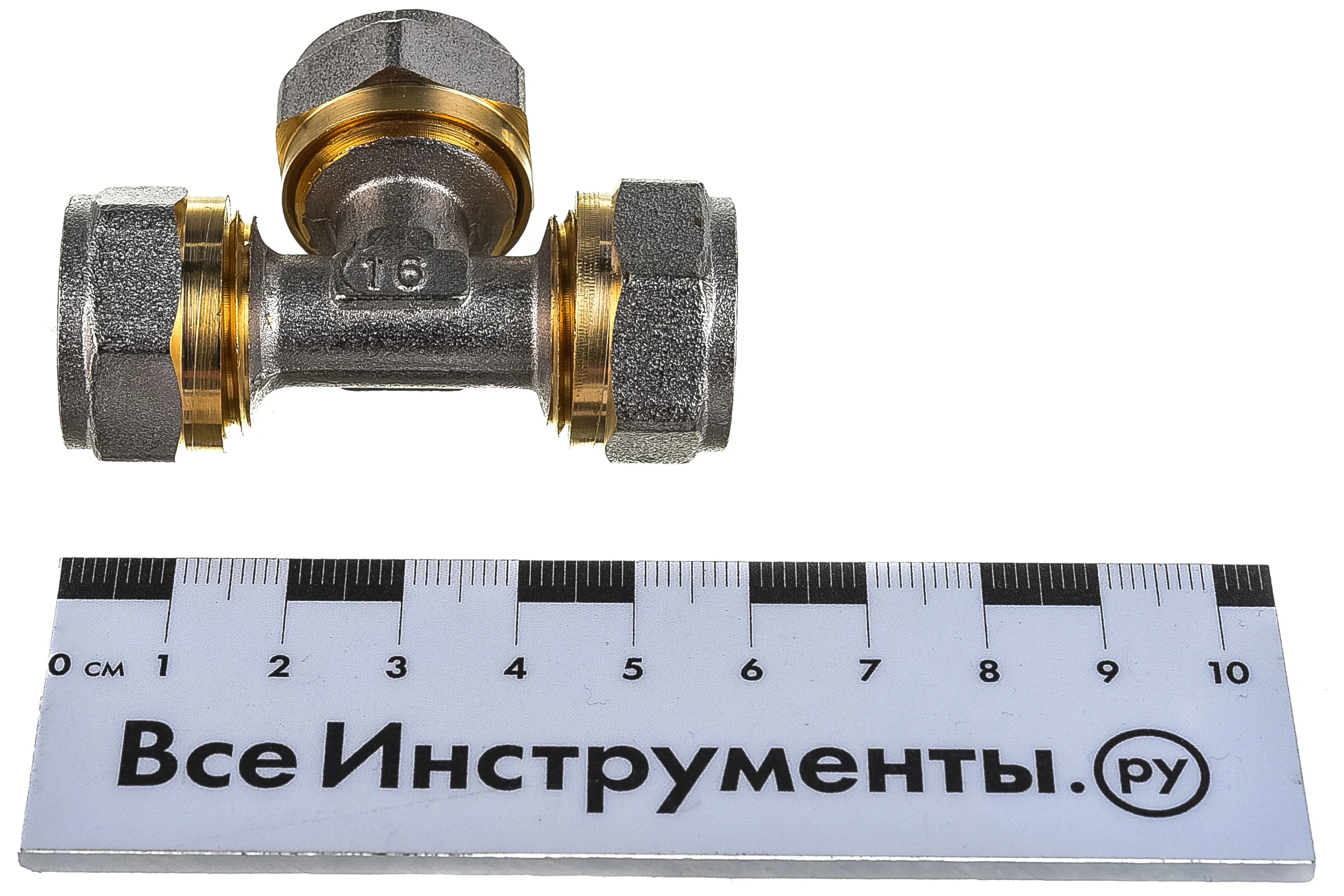 Тройник 16х16х16 ц/ц/ц Rvc RC 00699