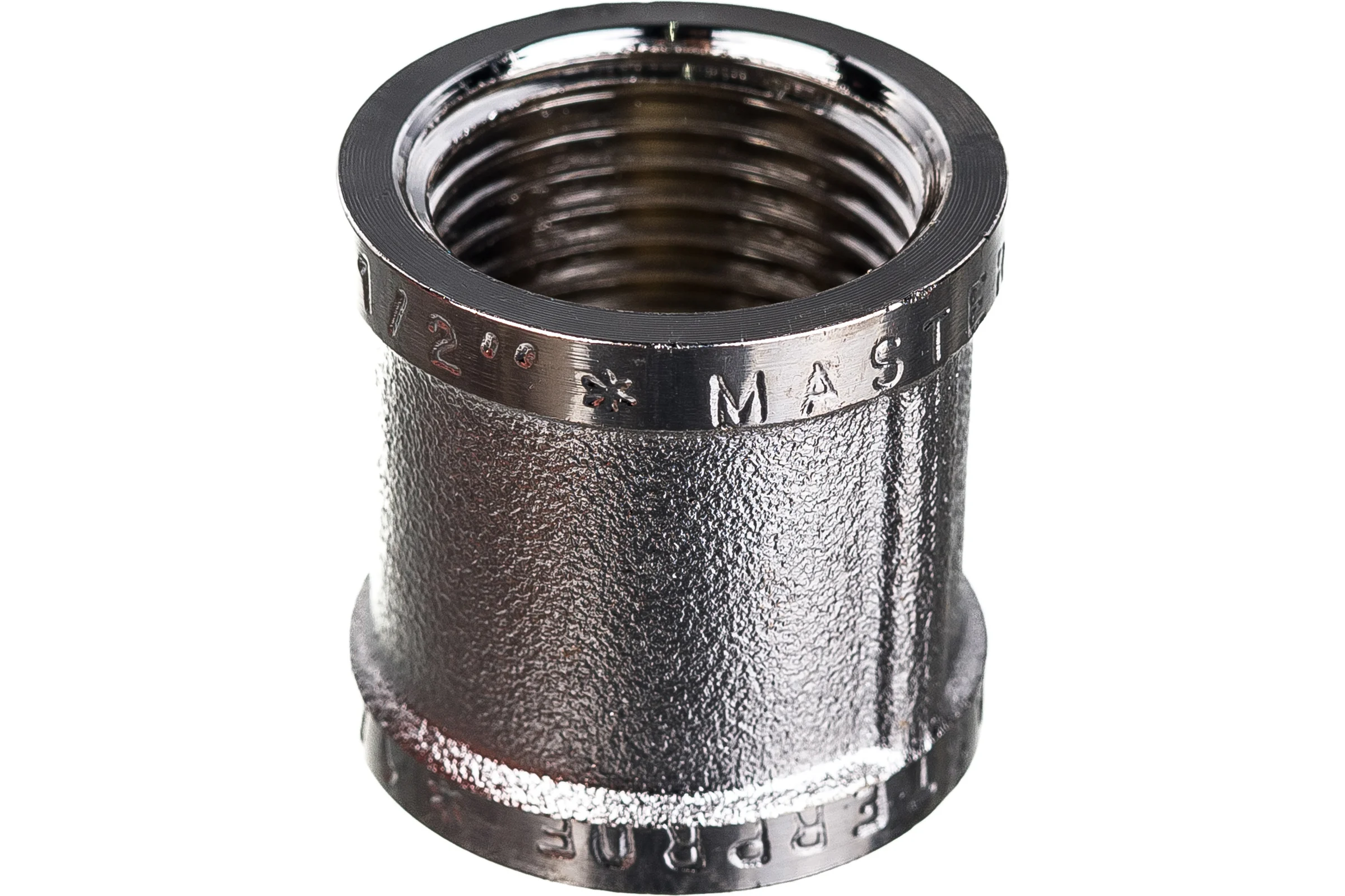 Муфта MPF 1/2" латунная никелированная внутренняя резьба ИС.072143